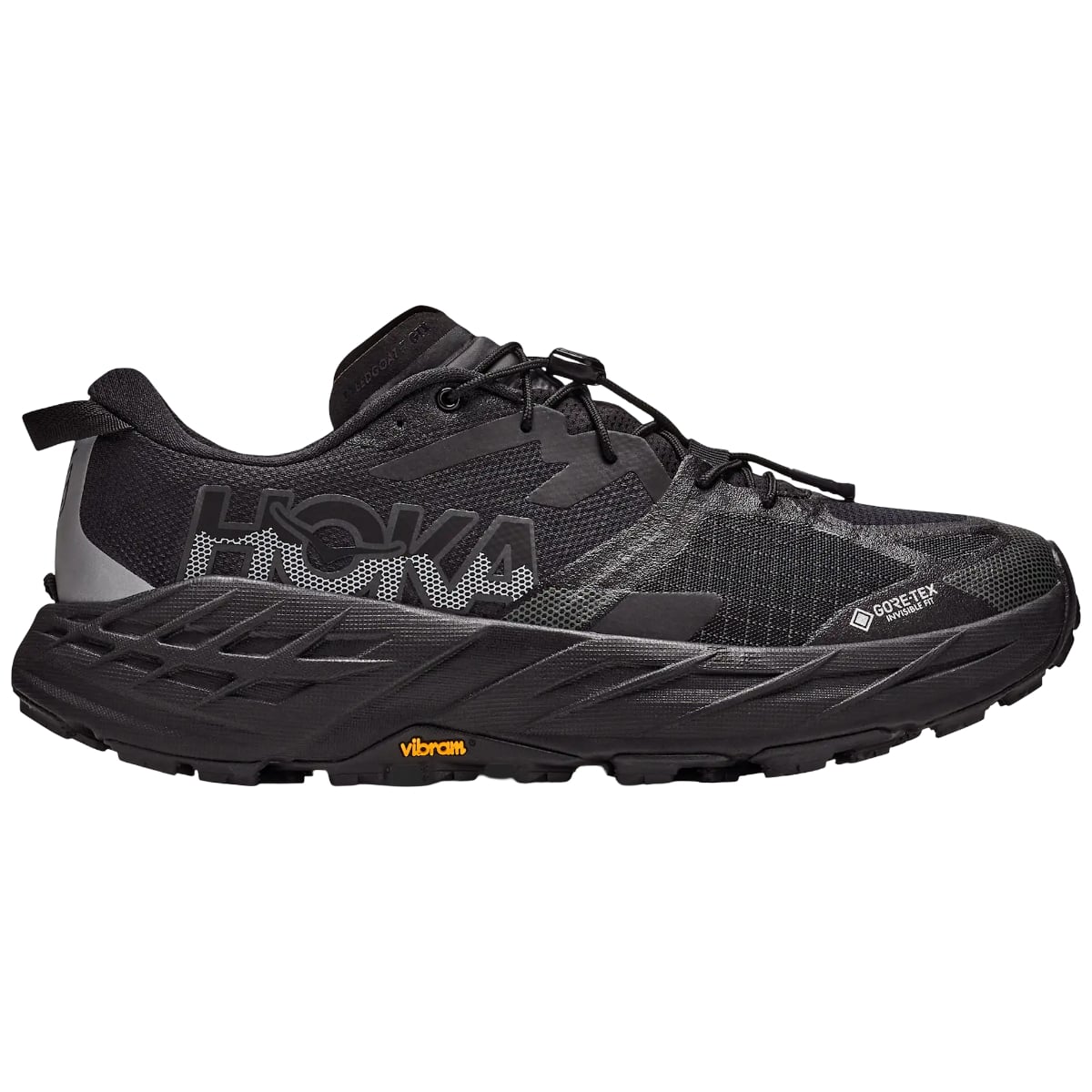 Pantofi alergare trail dama Hoka Speedgoat 7 GTX-Negru-37 1/3