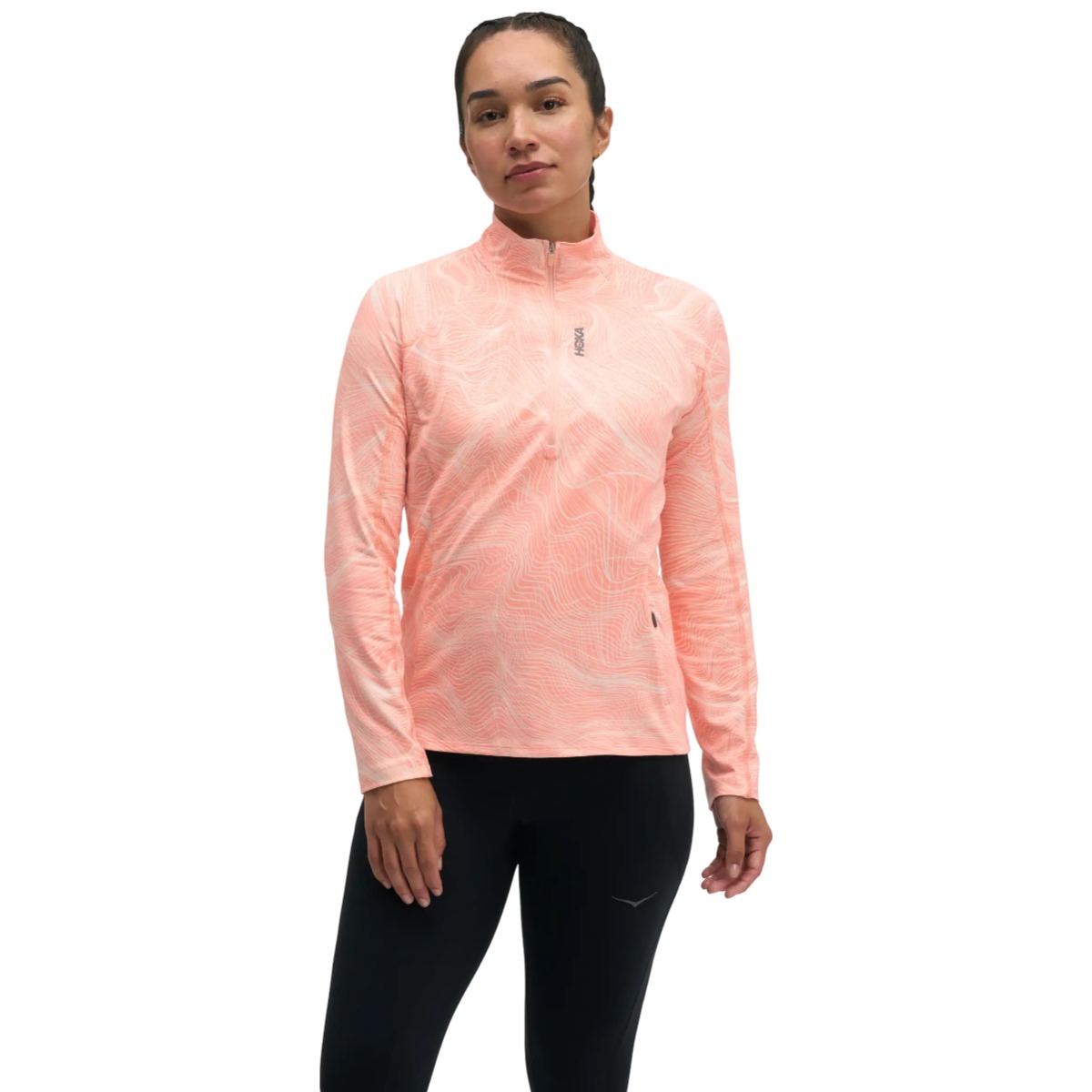 Bluza alergare dama Hoka Sky Form HZ CLF