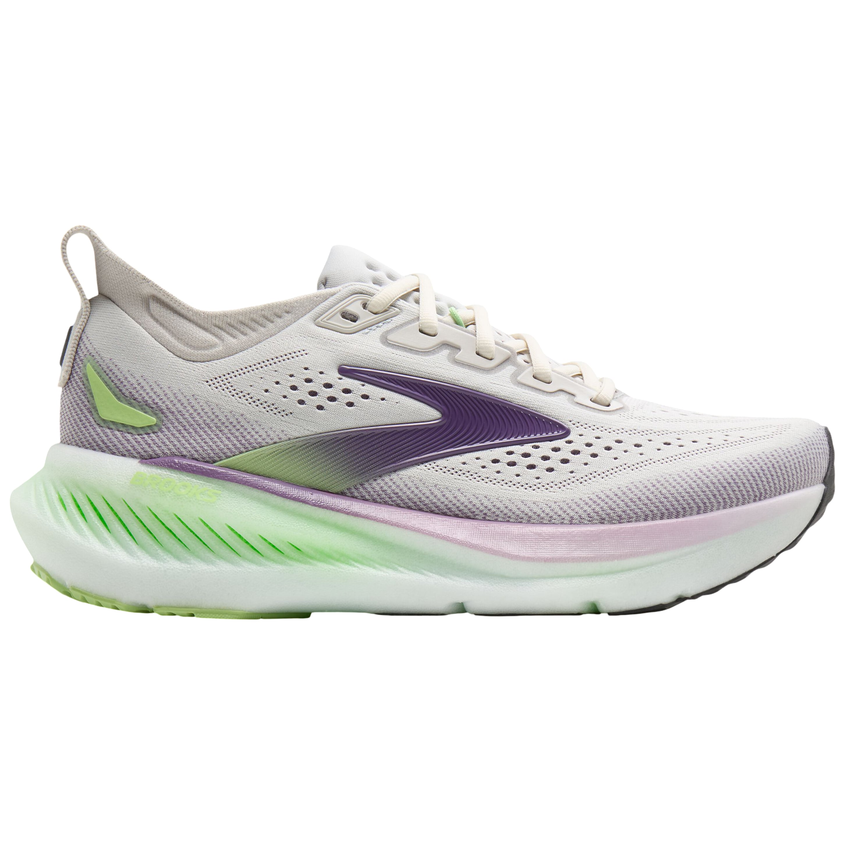 Pantofi alergare dama Brooks Glycerin 23 FW 2026-Alb/Violet-36 1/2