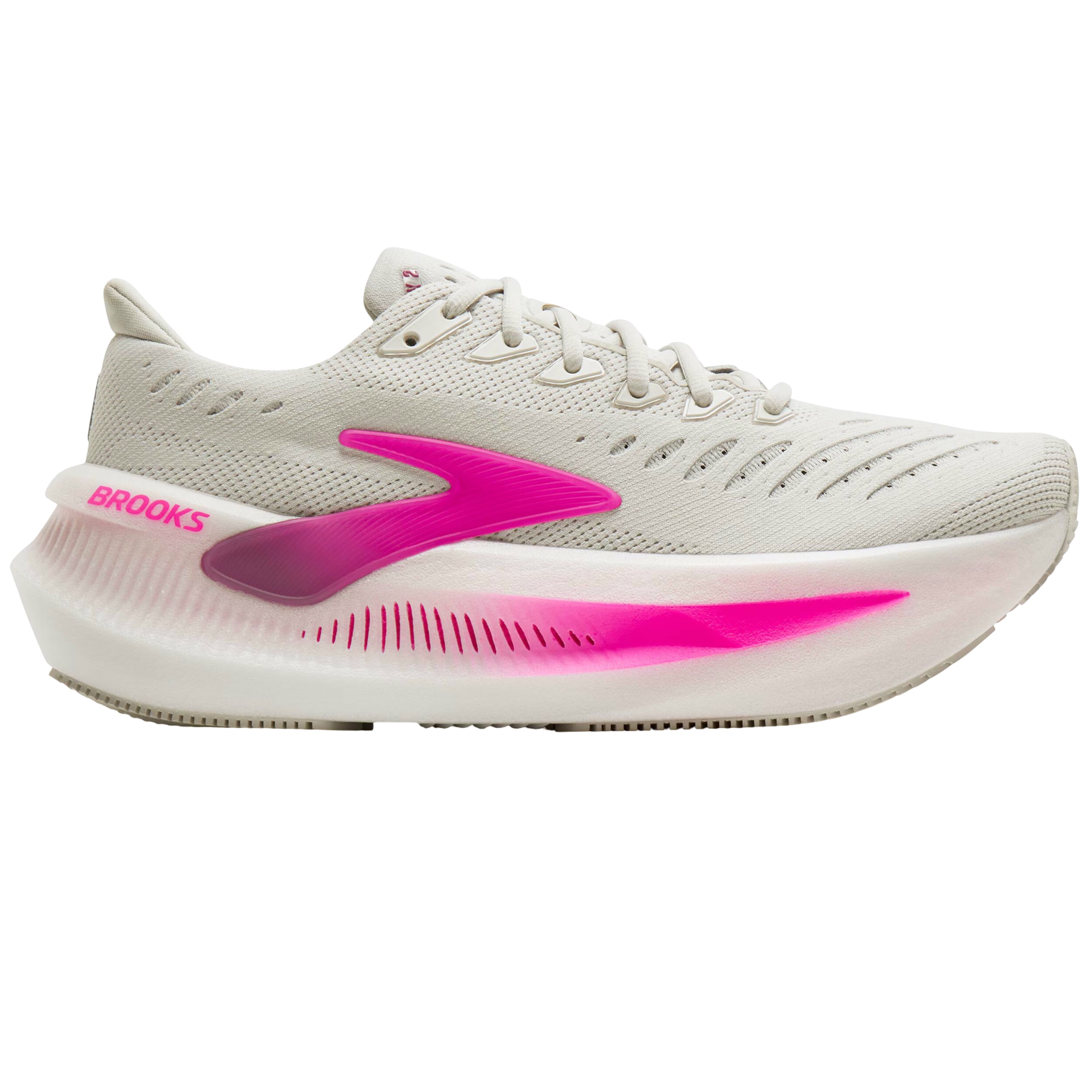 Pantofi alergare dama Brooks Glycerin Max 2 SS 2026-Alb/Roz-36