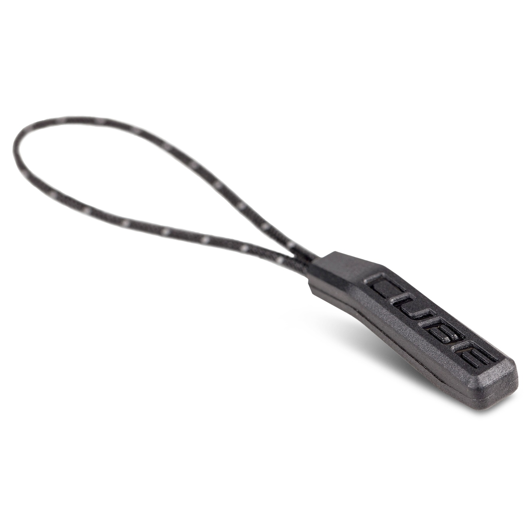 Snur Fermoar Cube Zipper Puller Black Large