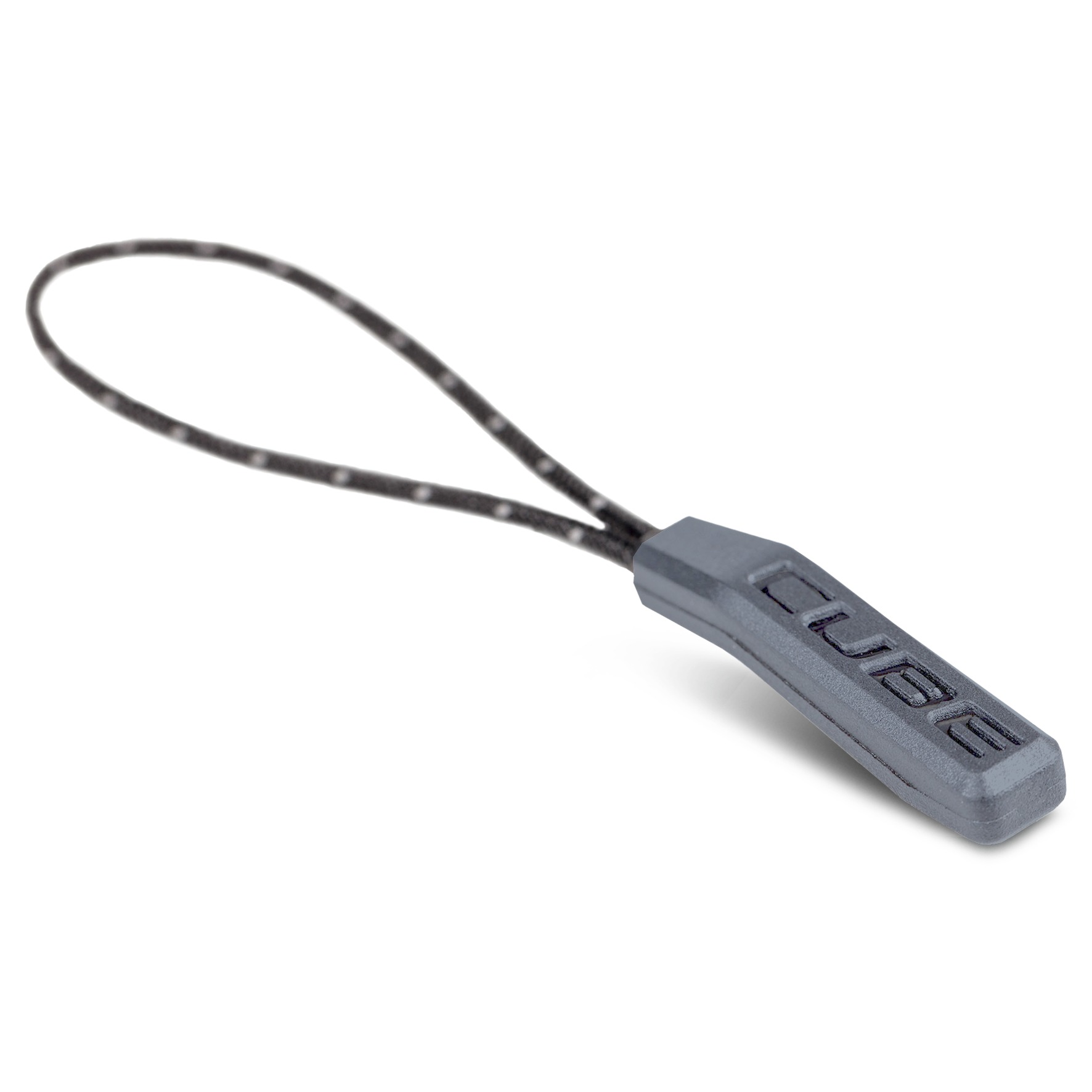 Snur Fermoar Cube Zipper Puller Grey Large