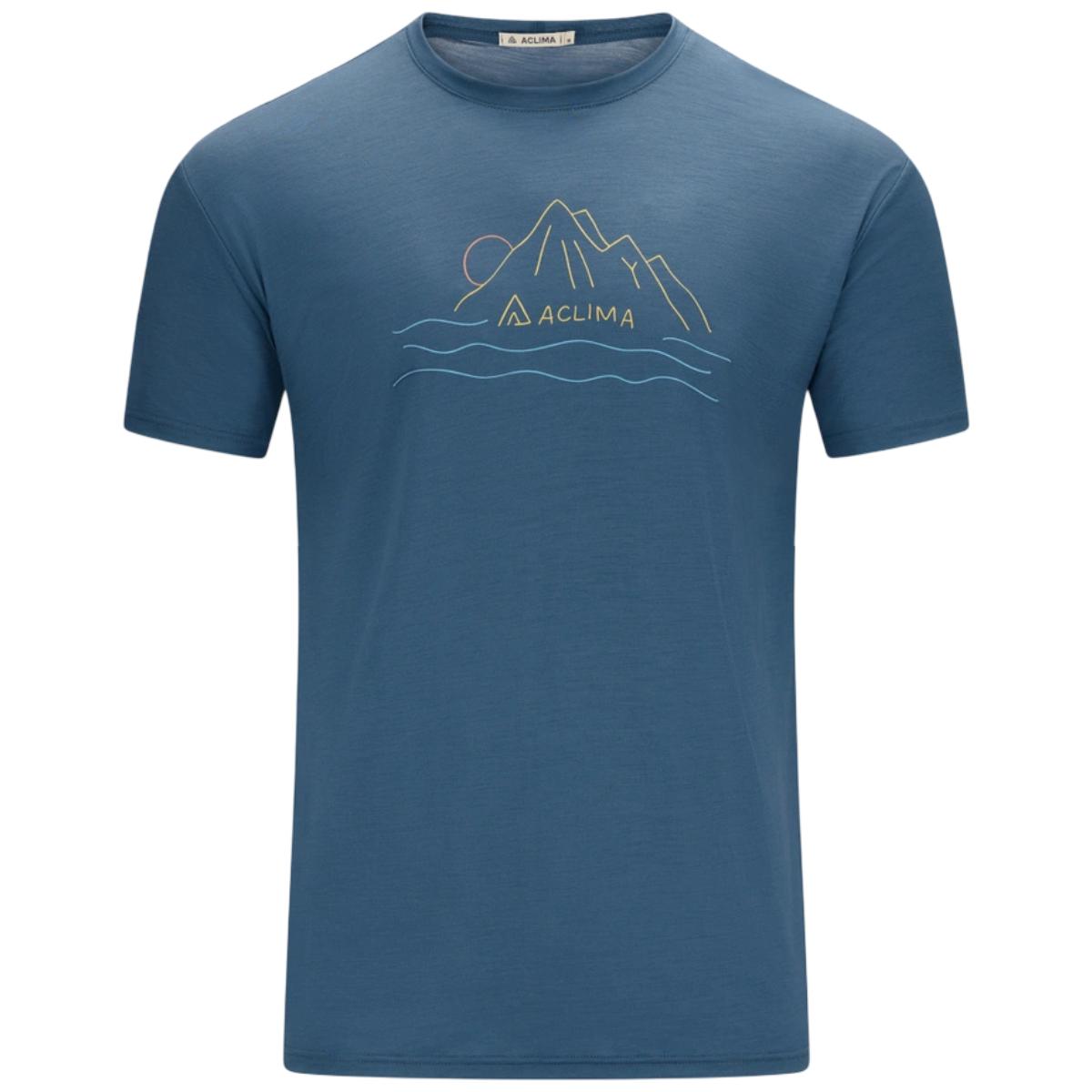 Tricou merino barbati Aclima LightWool 140 Classic Sunset