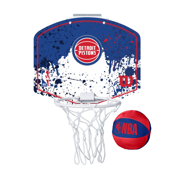 Mini panou de baschet Wilson NBA Team Detroit Pistons