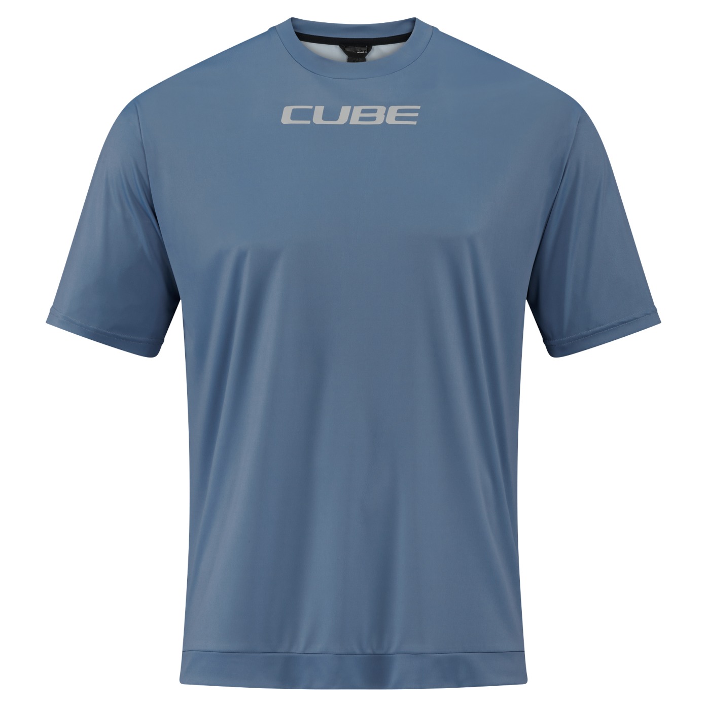 Tricou Cube Atx Round Neck Tech S/S Smoke Blue-XS