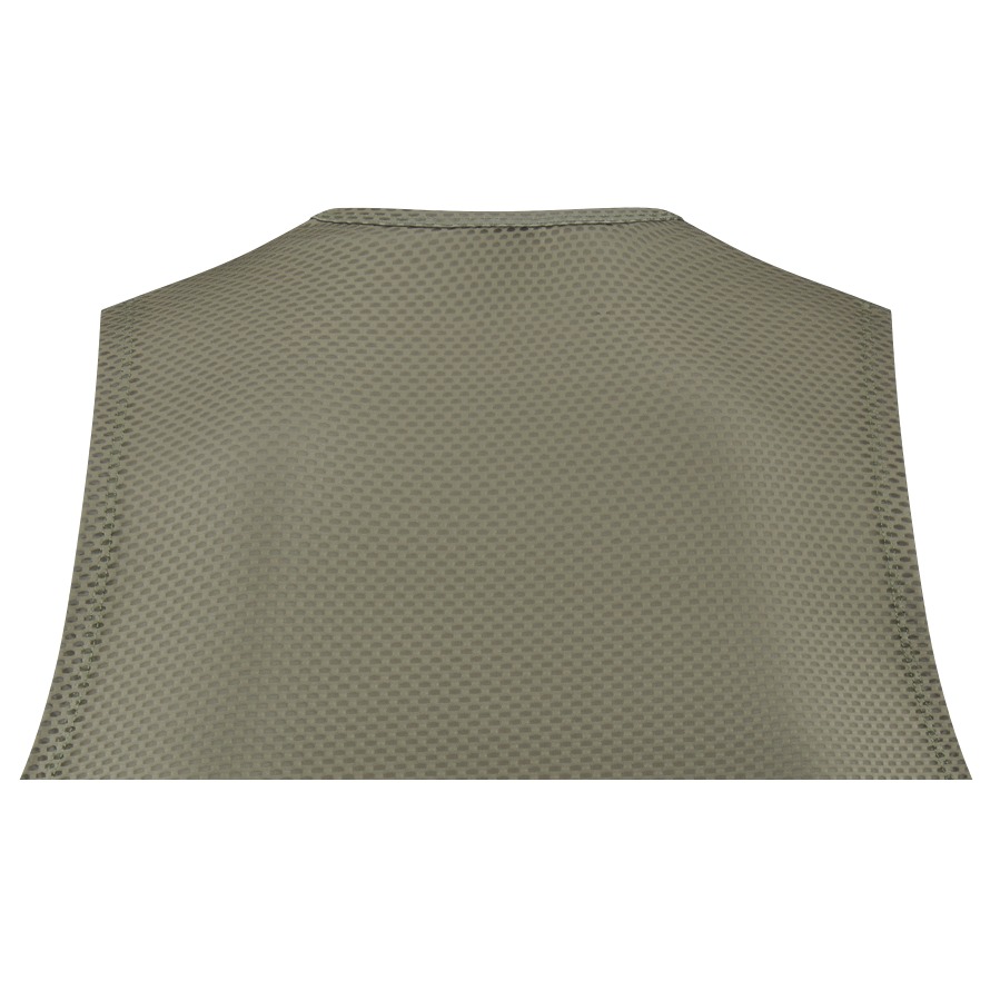 Maiou Cube Baselayer Shirt Mesh Sleeveless Olive-S
