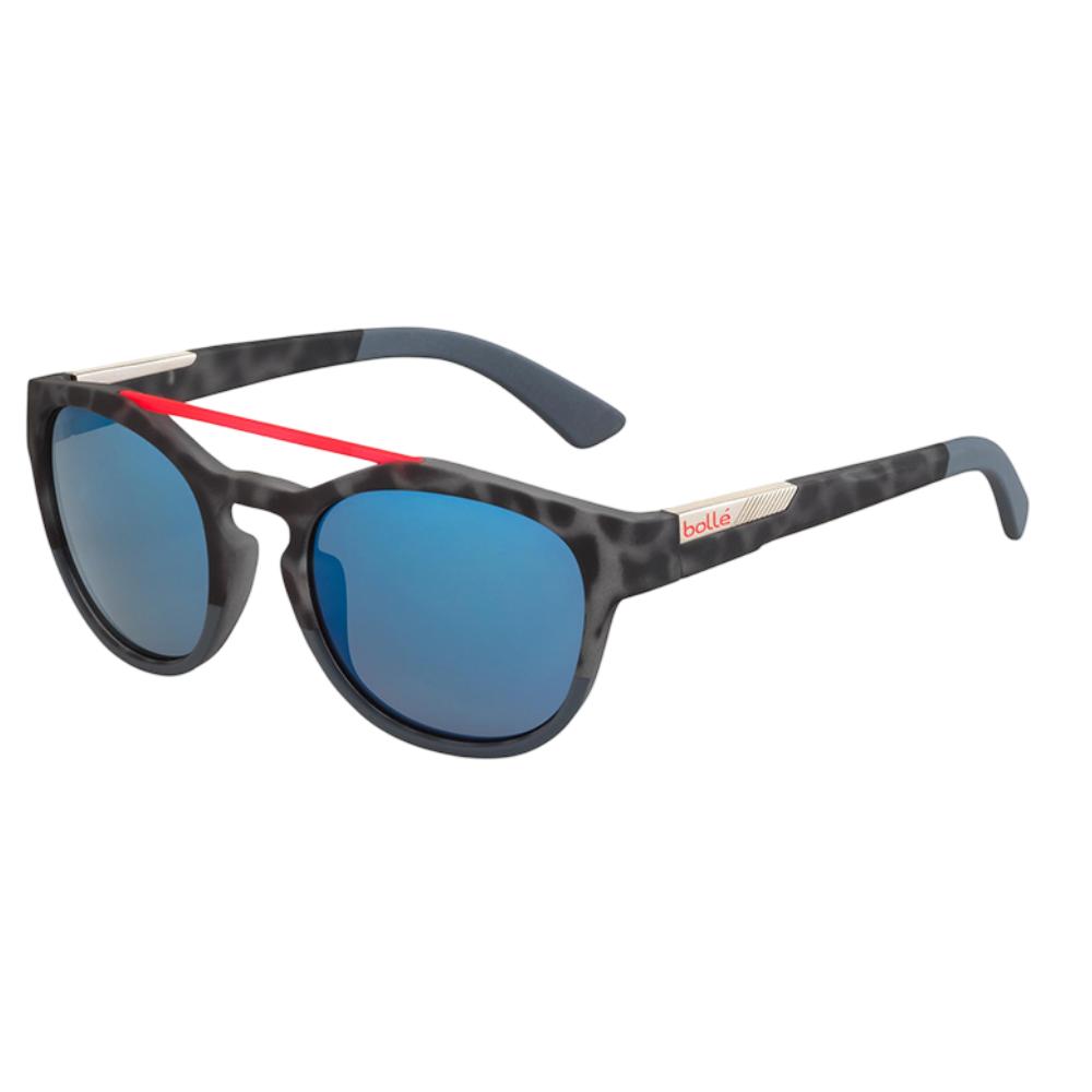 Ochelari de soare Bolle Boxton Tortoise Negru Cauciucat / Rosu