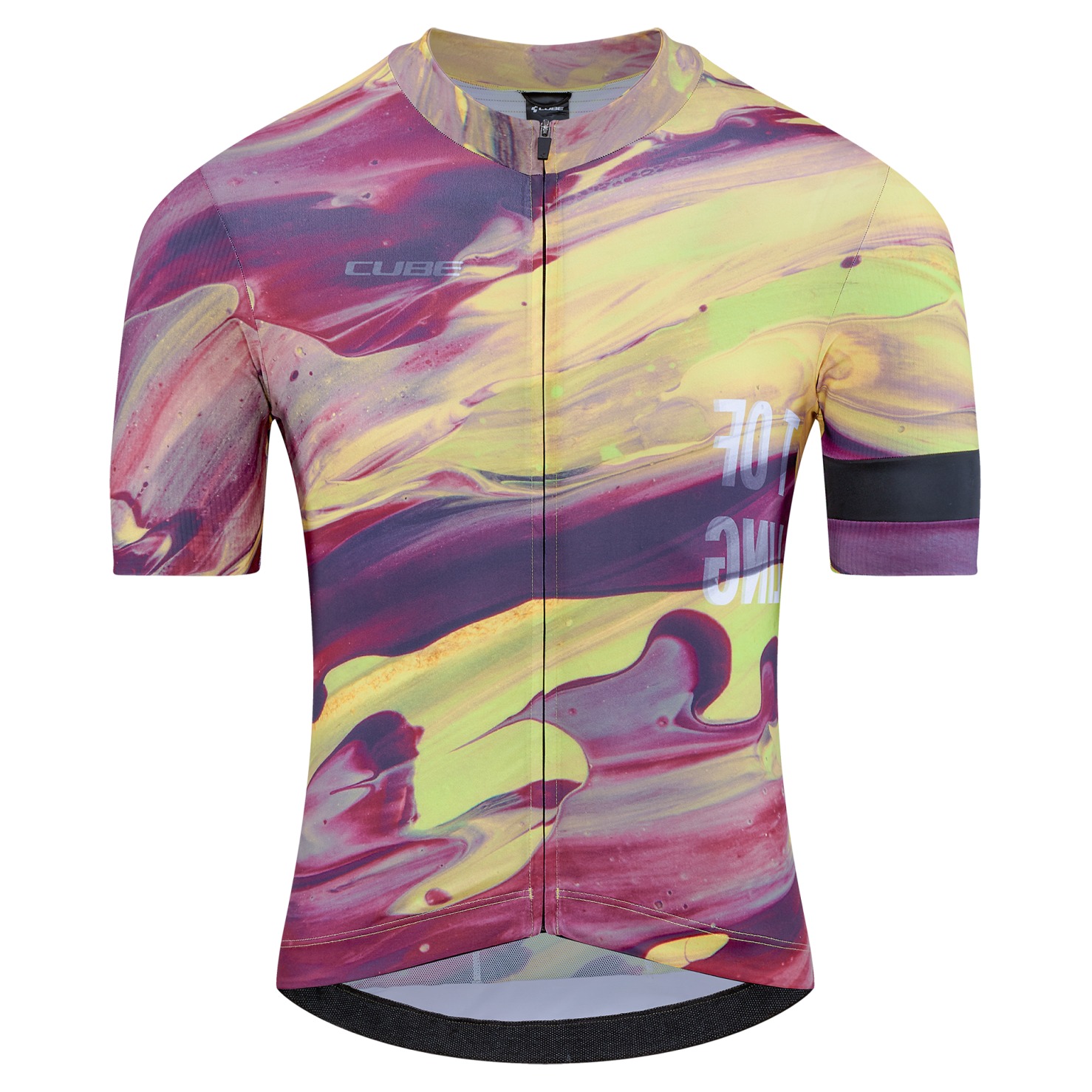 Tricou Ciclism Cube Blackline Jersey Art S/S Pattern-S