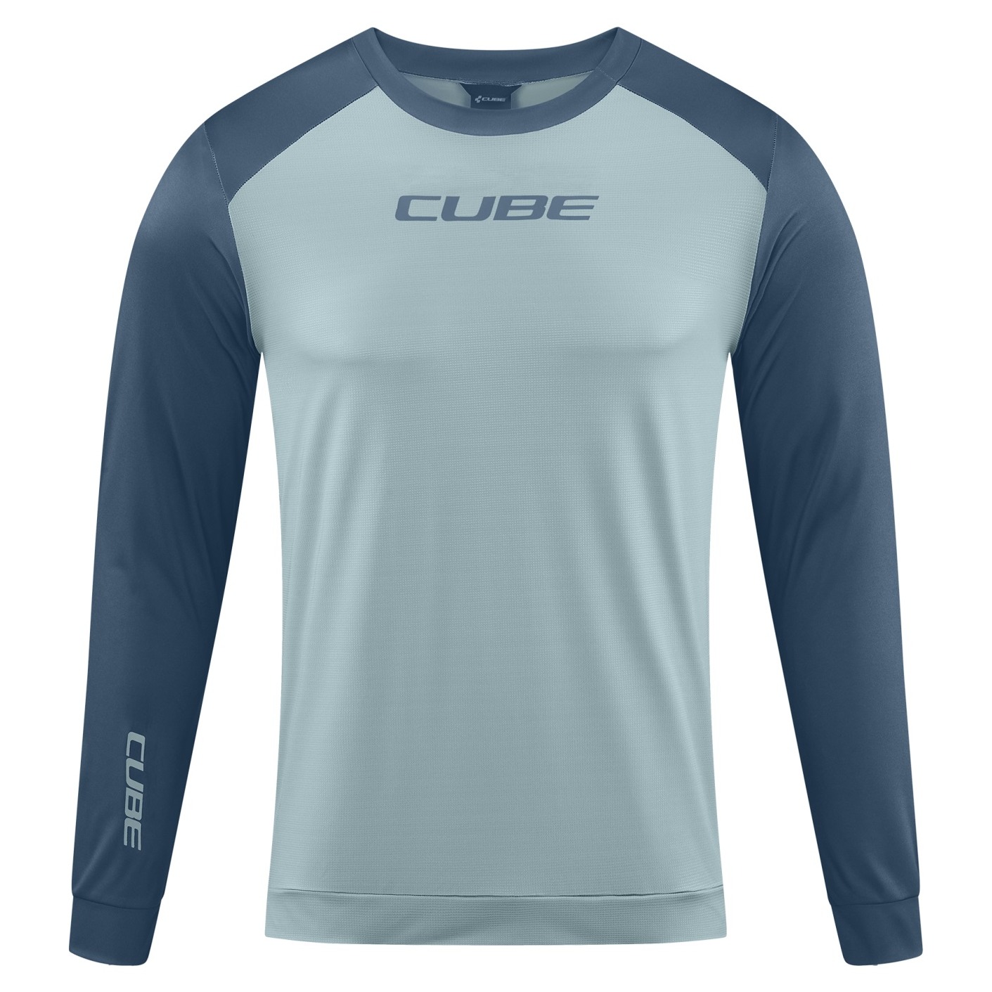 Bluza Cube Atx Round Neck L/S Grey Antracite-S