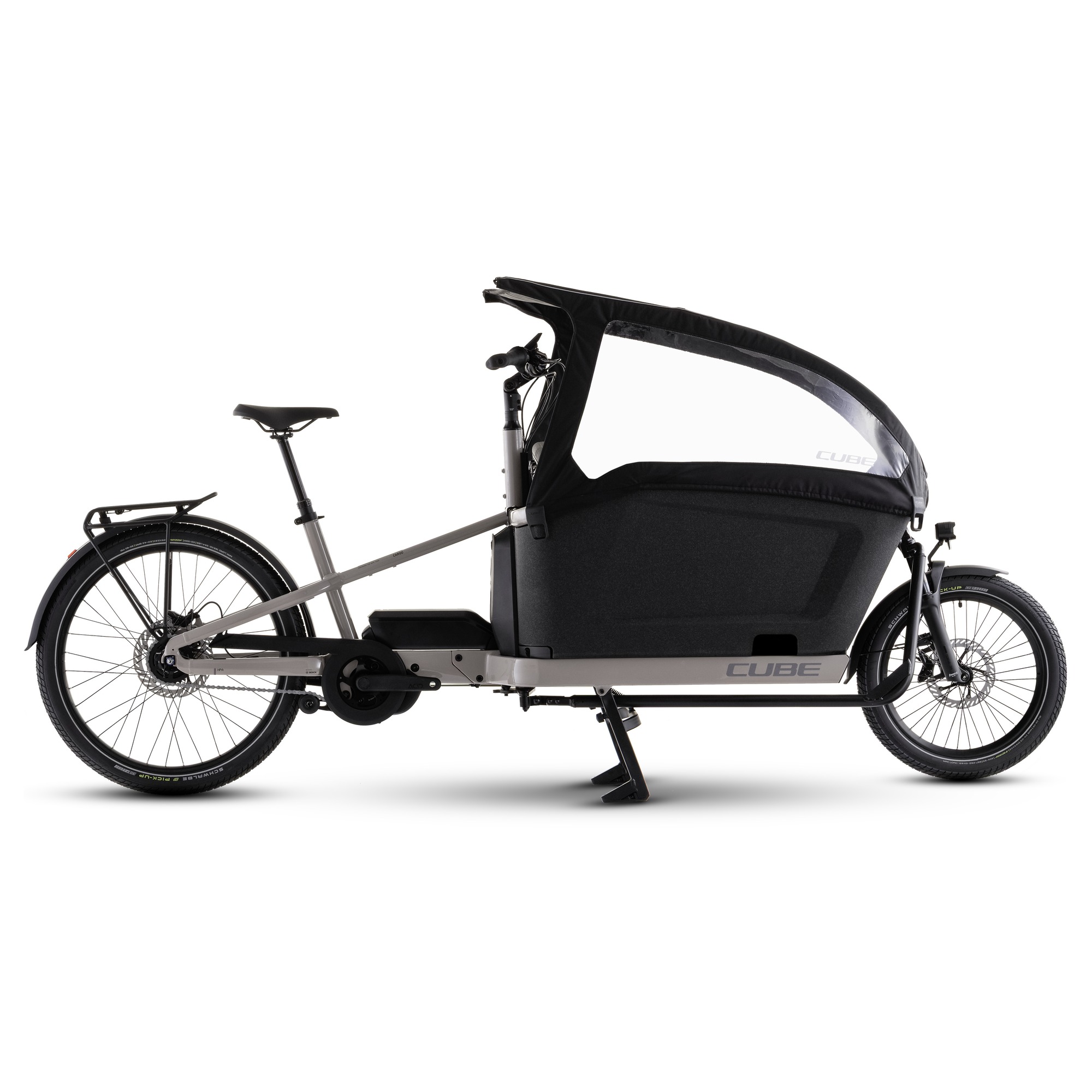 BICICLETA ELECTRICA CUBE CARGO HYBRID COMFORT PRO FAMILY 800 2026-Gri
