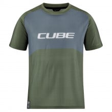 Tricou Cube Vertex Rookie S/S Tm Olive/Grey-M