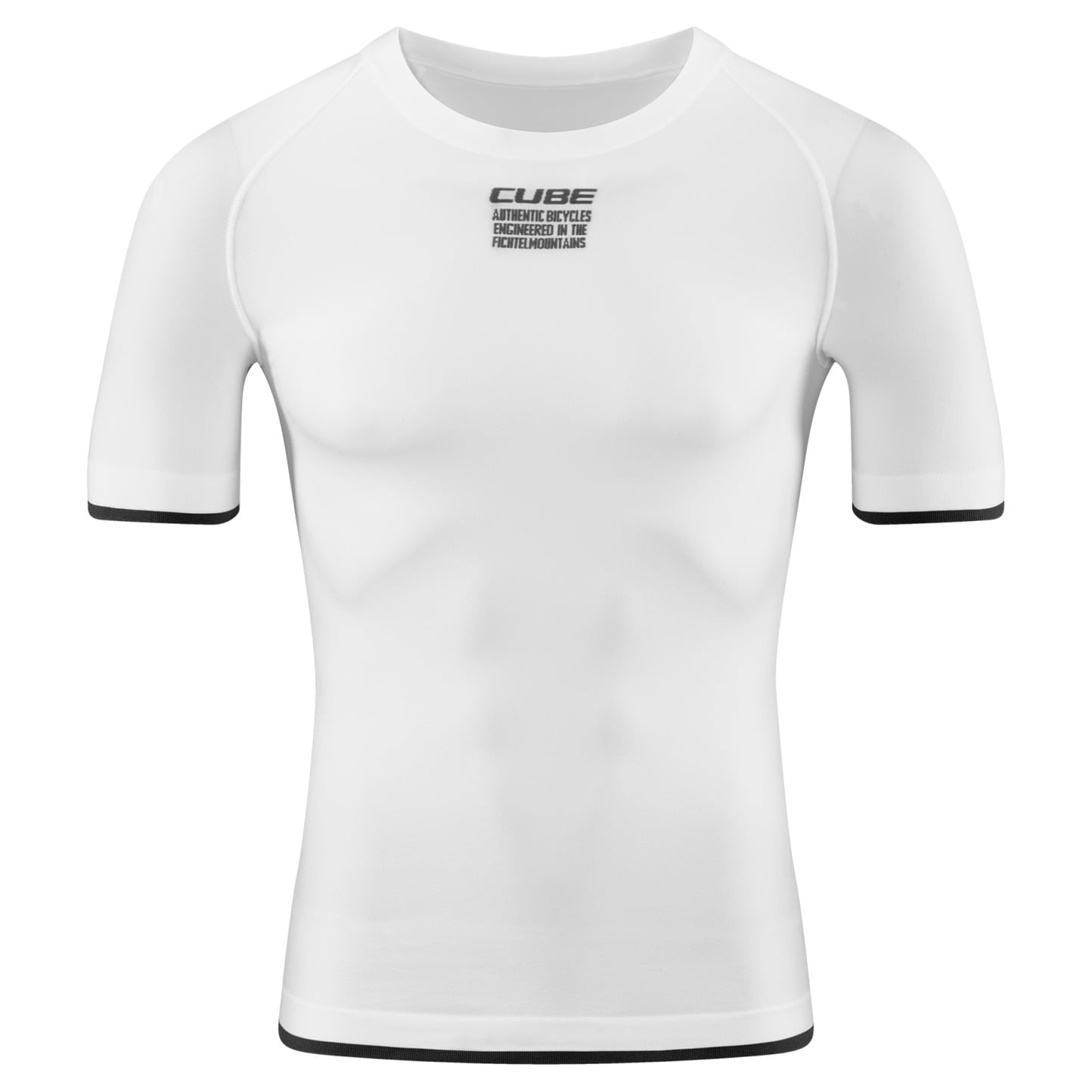 Tricou Under Cube Baselayer Race Be Cool S/S White-XS/S