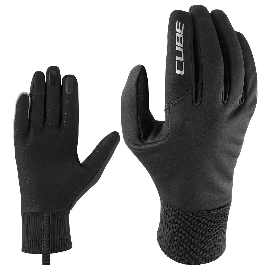 Manusi Cube All Season Long Finger Black-XS