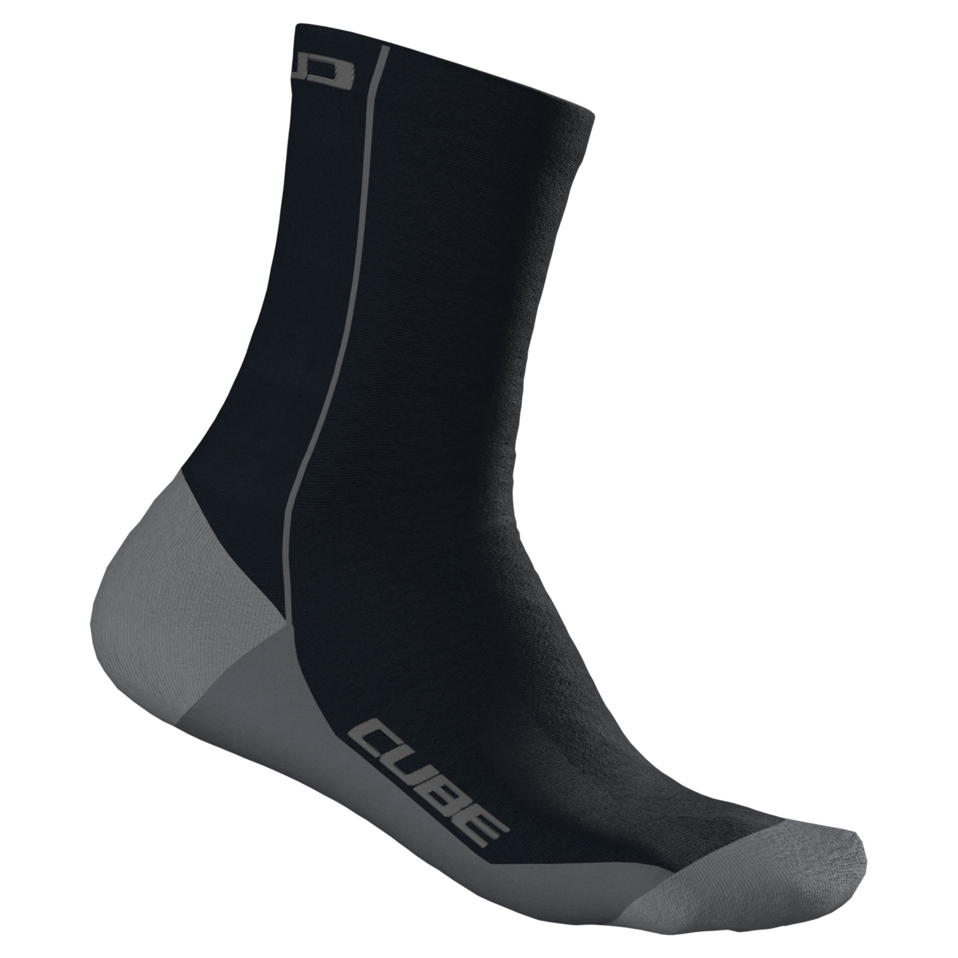 Sosete Cube High Cut Be Warm Black-36-39