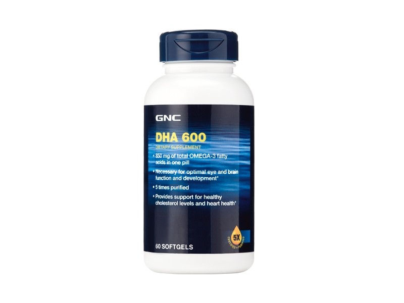 Supliment alimentar GNC DHA 600 60cp