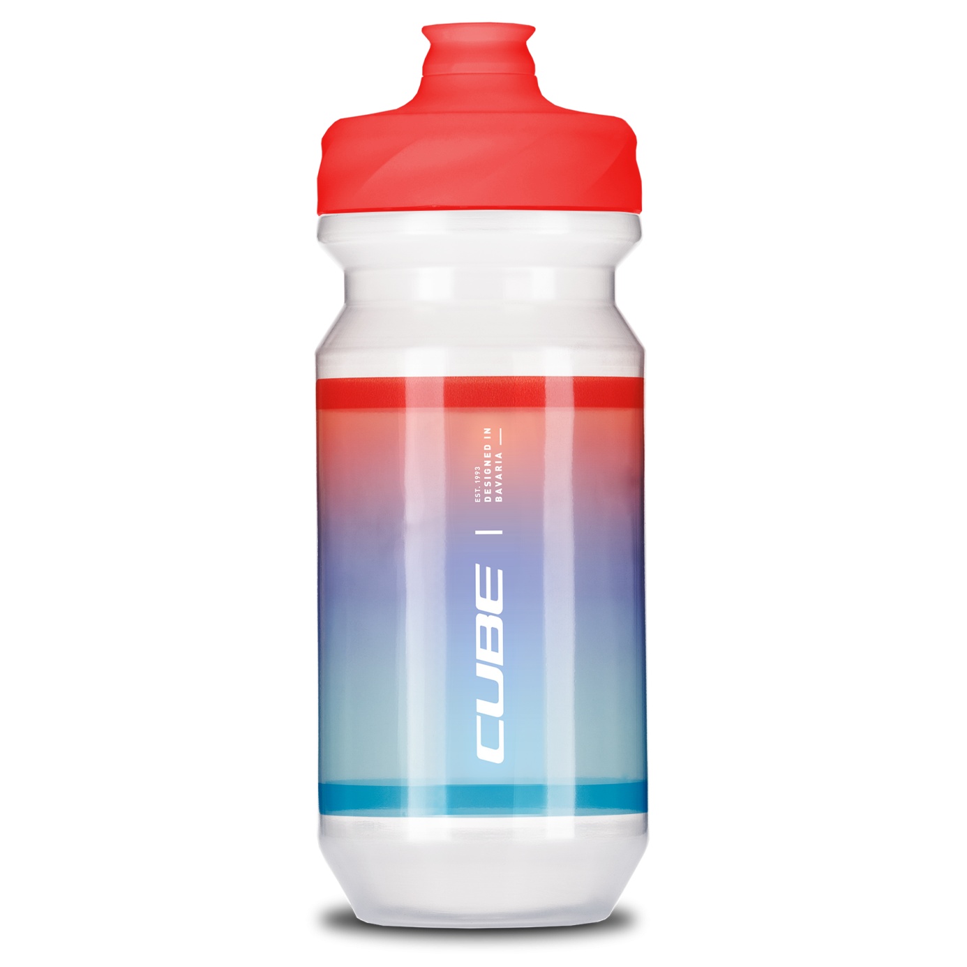 Bidon Cube Flow 500 Teamline White/Blue/Red