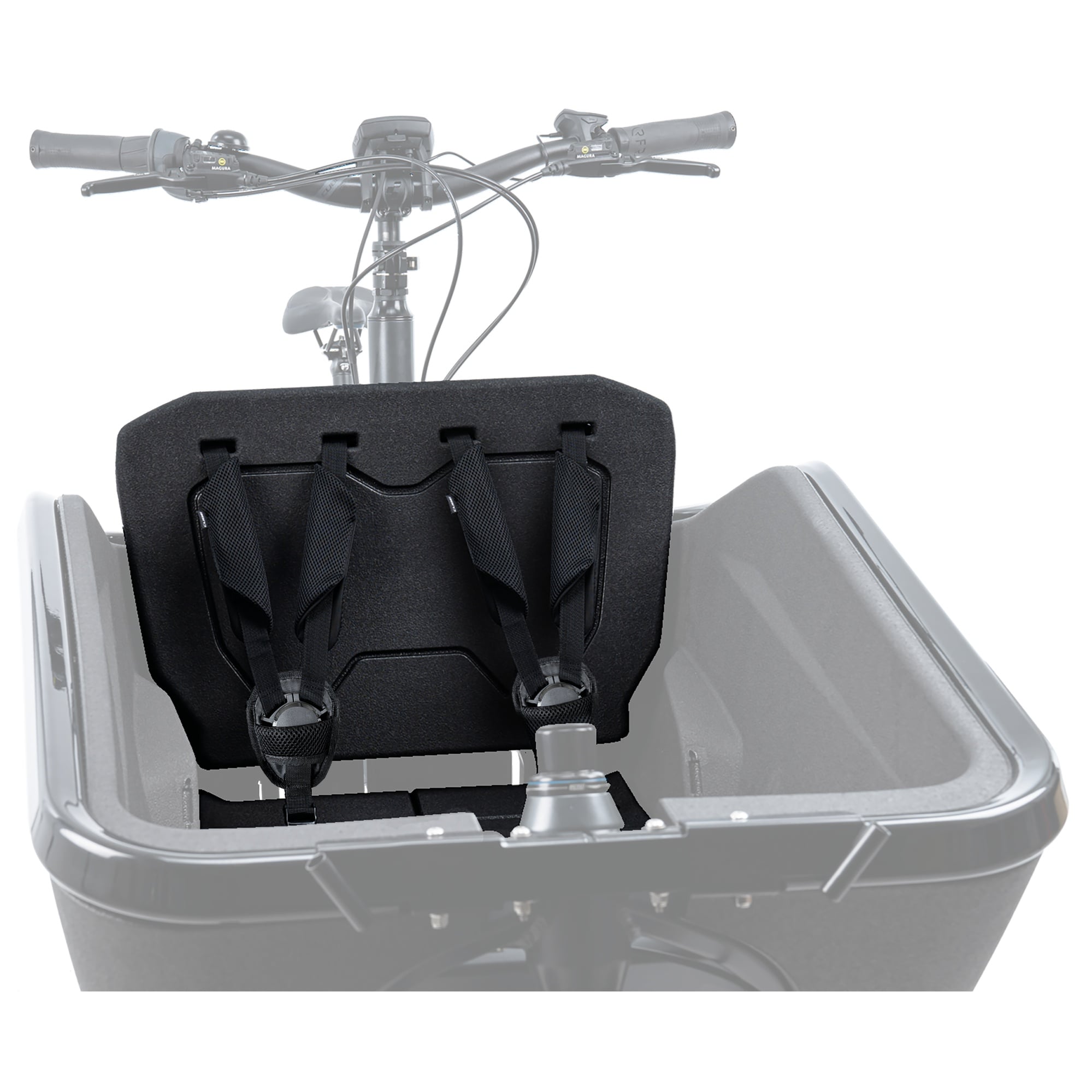 Scaun Portbagaj Copii Cube Cargo 2.0 Negru