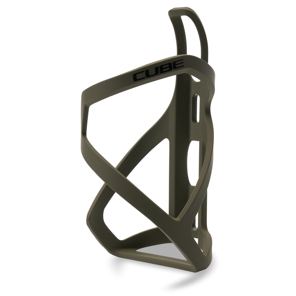 Suport Bidon Cube Cage Hpp Left-Hand Sidecage Dustyolive/Glossy Black