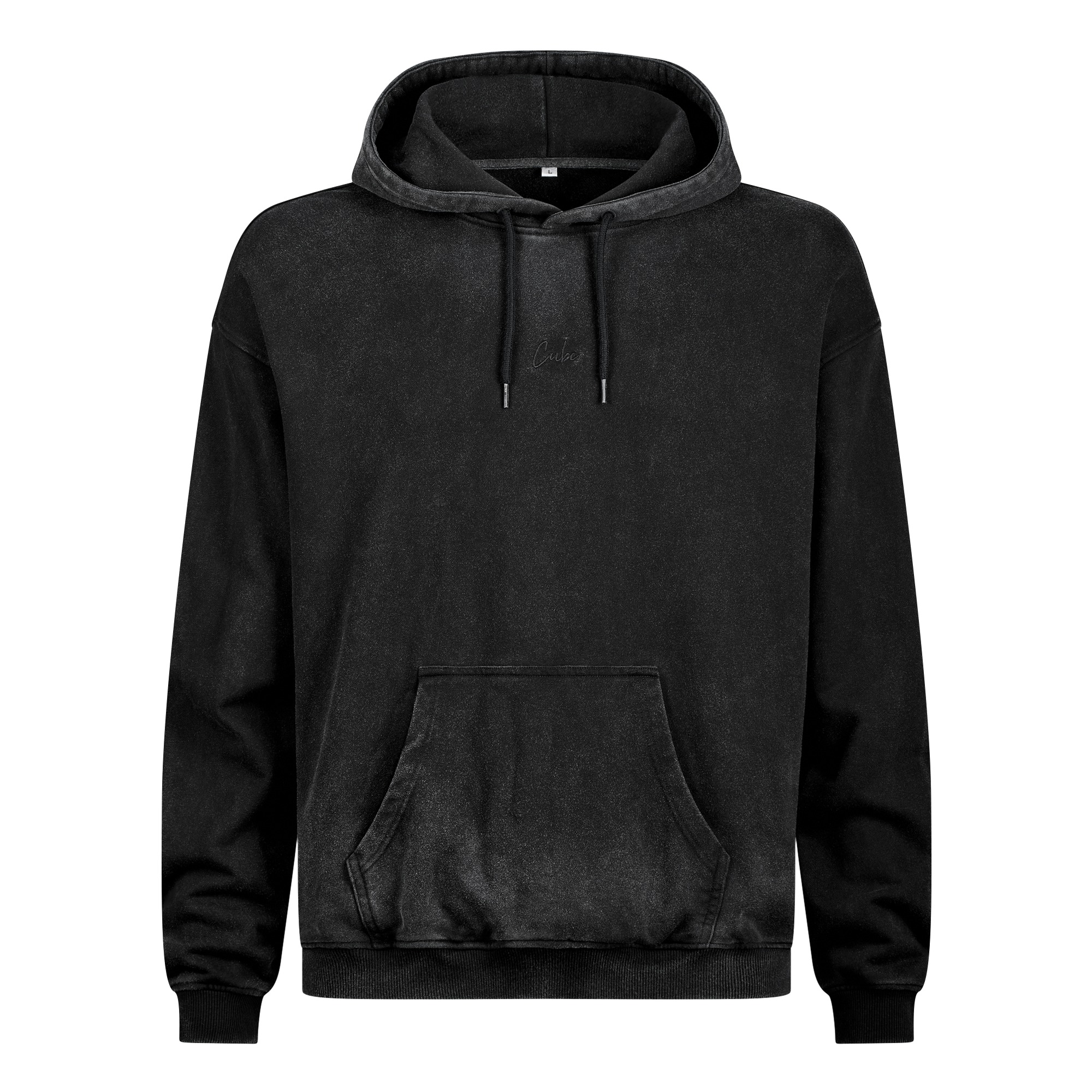 Hanorac Cube Script Gty Fit Washed Grey