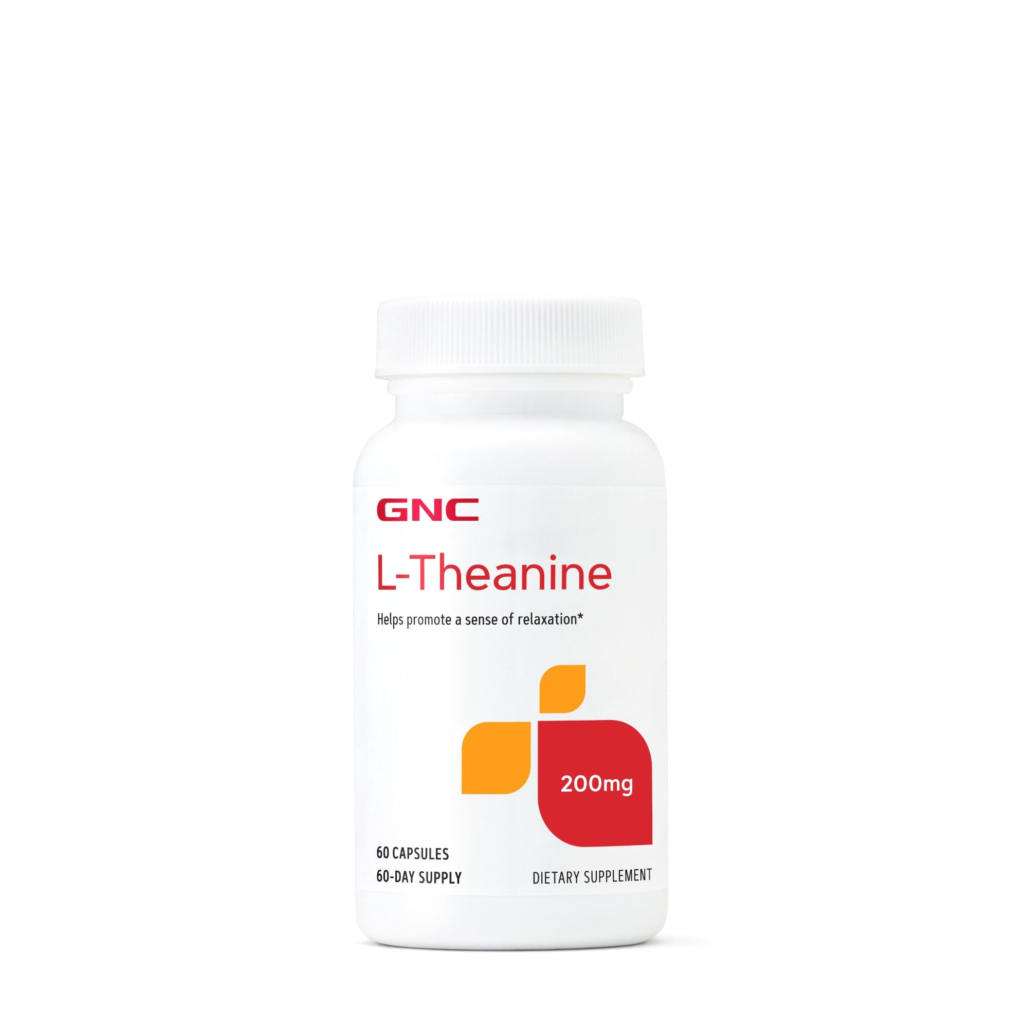 L-teanina GNC L-Theanine 200mg, 60 Cps