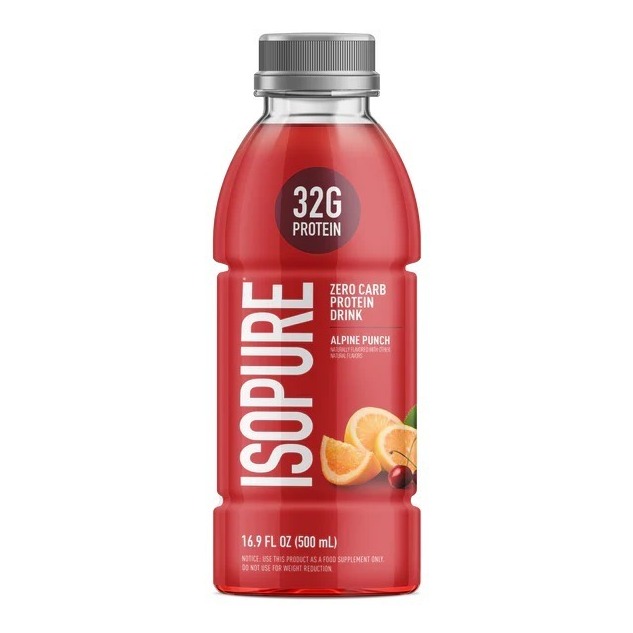 Bautura proteica cu aroma de alpine punch Isopure Protein Drink, 500 ml
