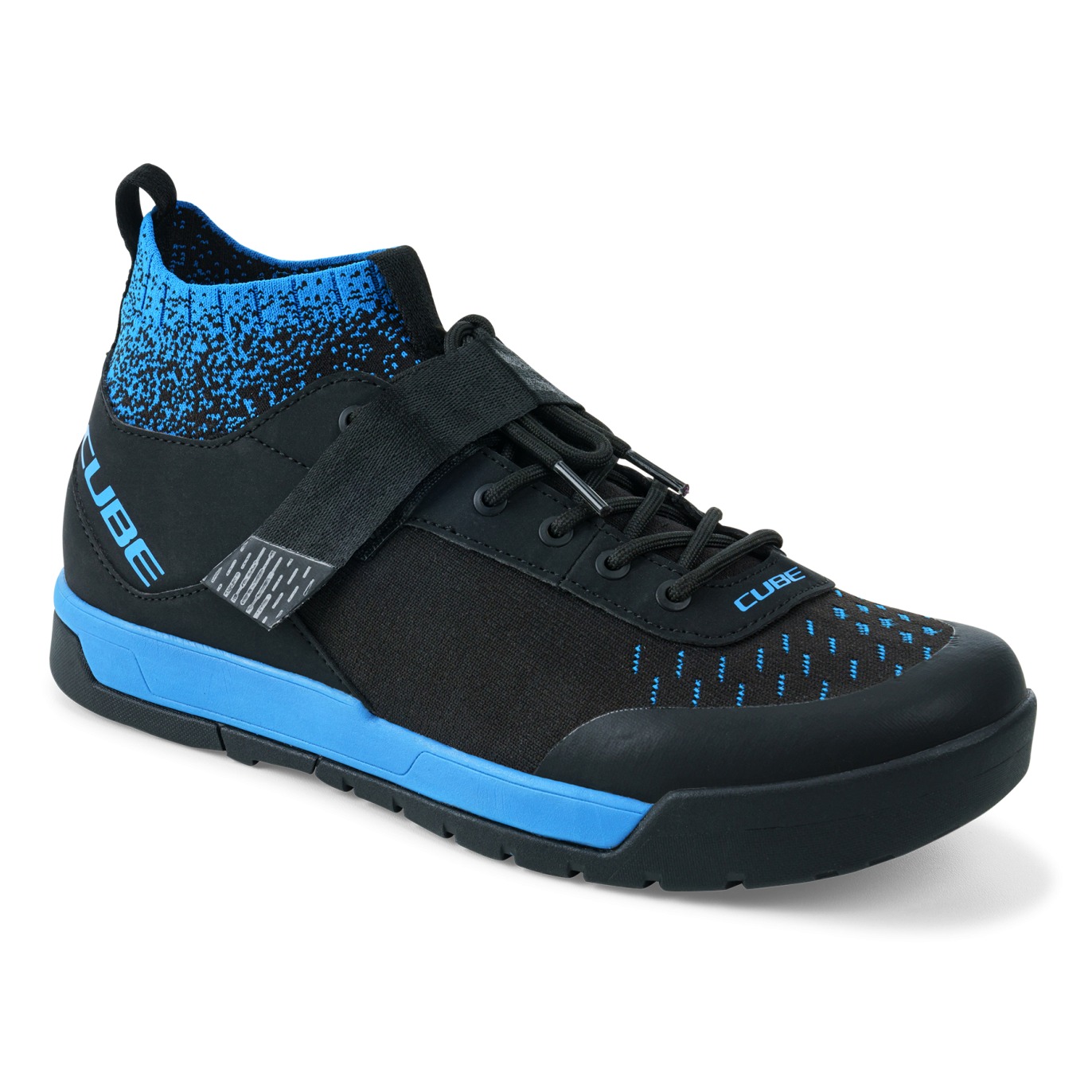 Pantofi Ciclism Cube Shoes Gty Strix Black Blue