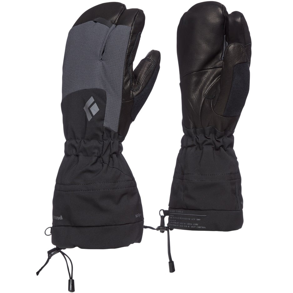 Manusi Black Diamond Soloist Fingers-Negru-XS