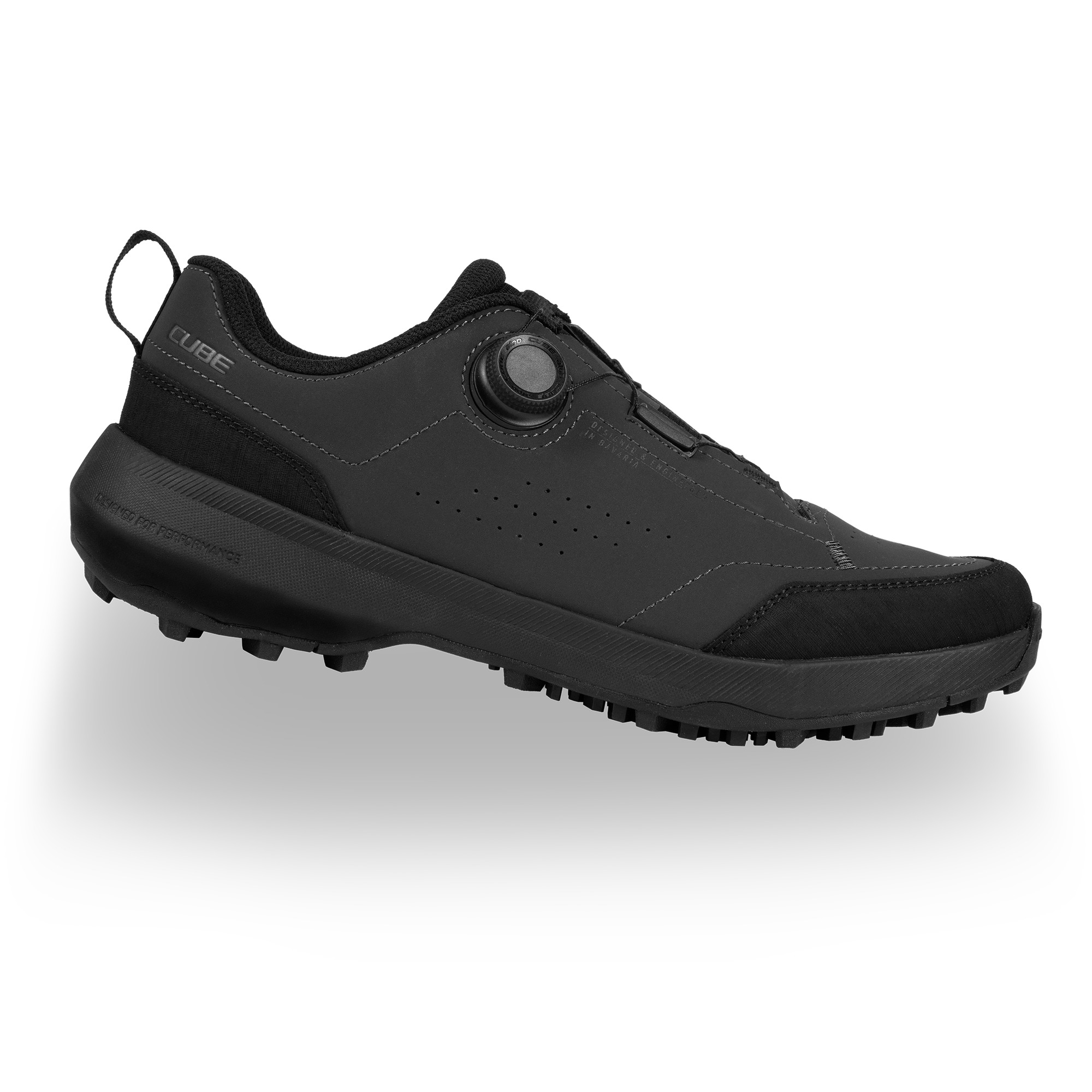 Pantofi Ciclism Cube Ox Pro Black