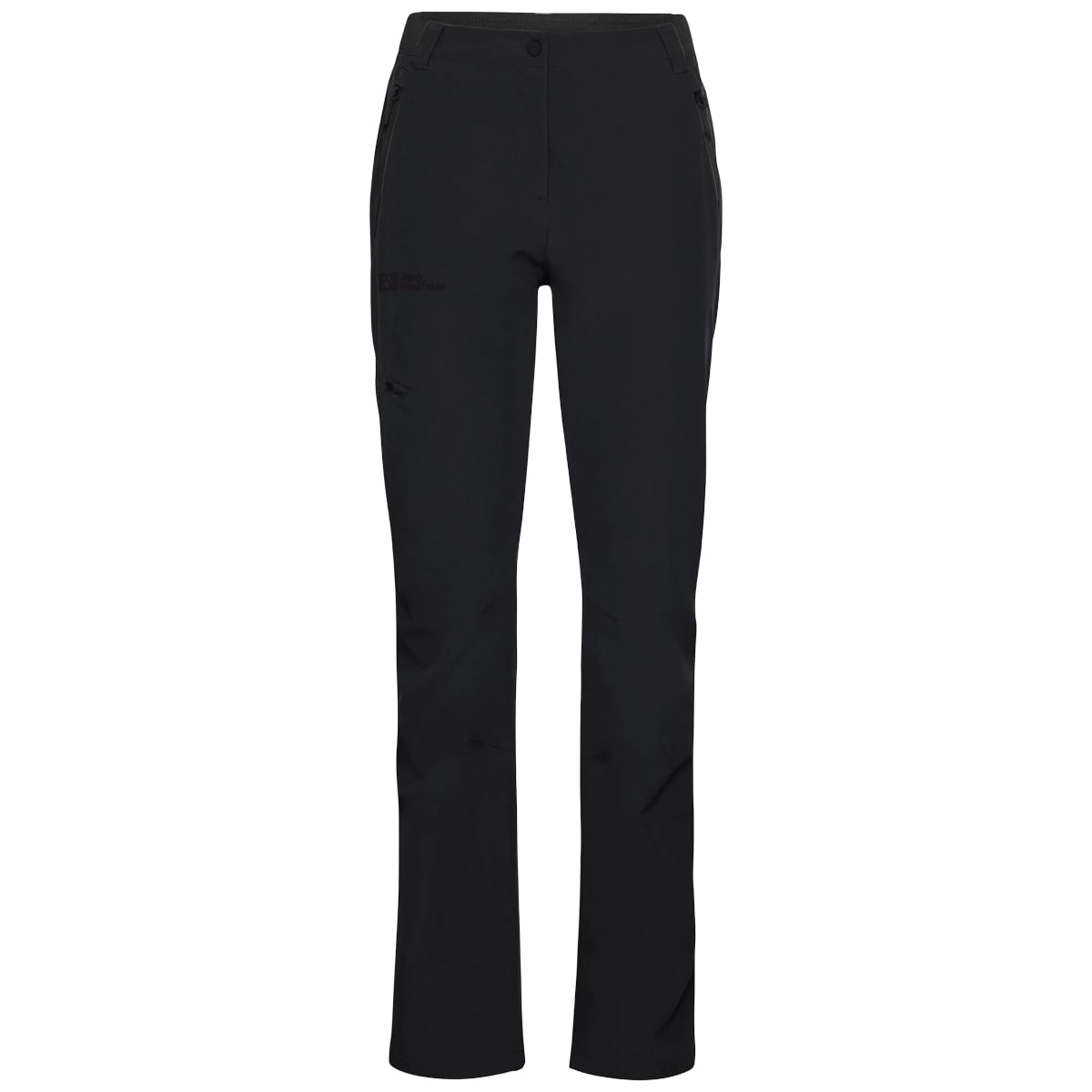 Pantaloni softshell dama Jack Wolfskin Geigelstein-Negru-34