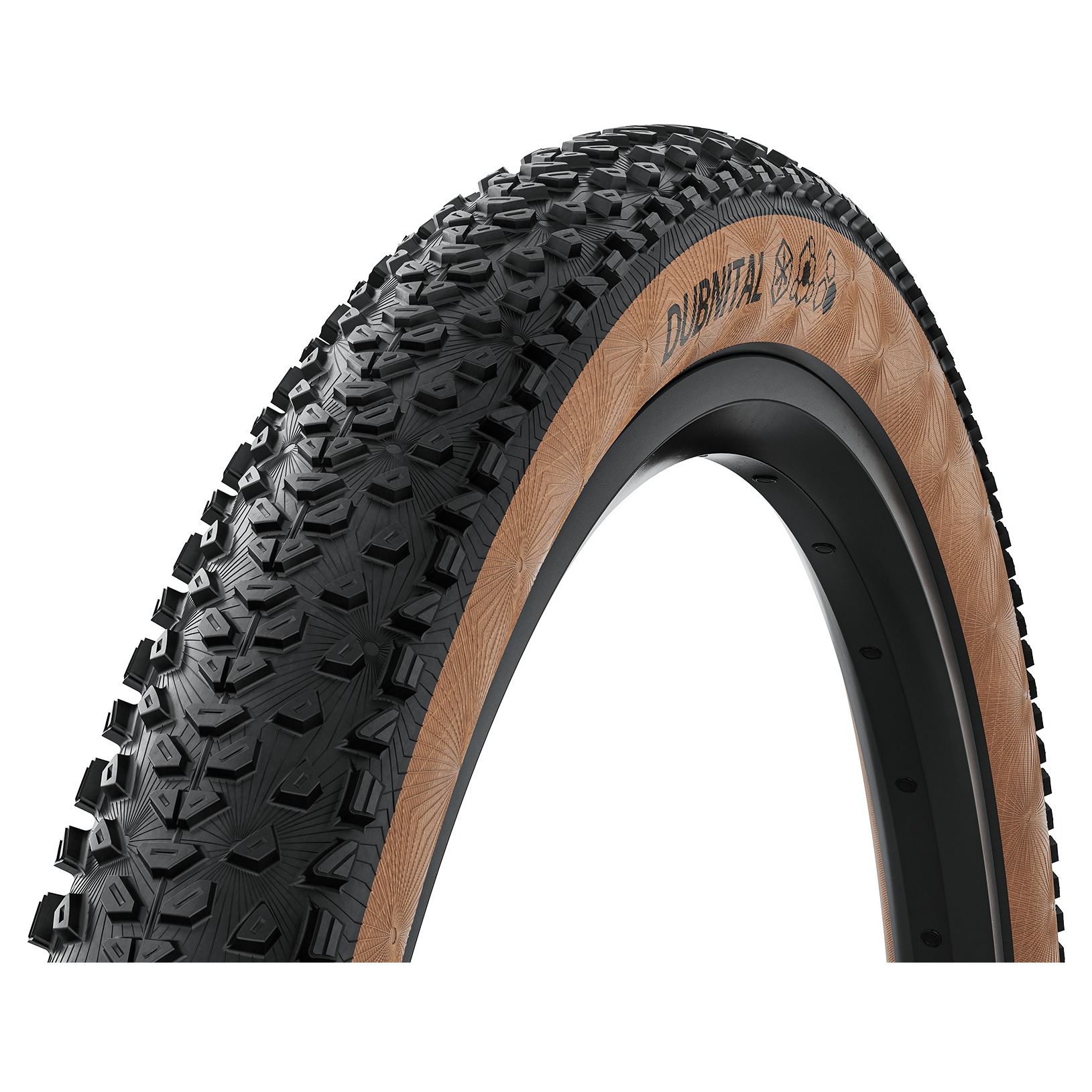 Anvelopa Continental Dubnital Trail Rapid 29Inch X 60-622 Rapid Comp Tubeless Ready Black/Transparent 2.40
