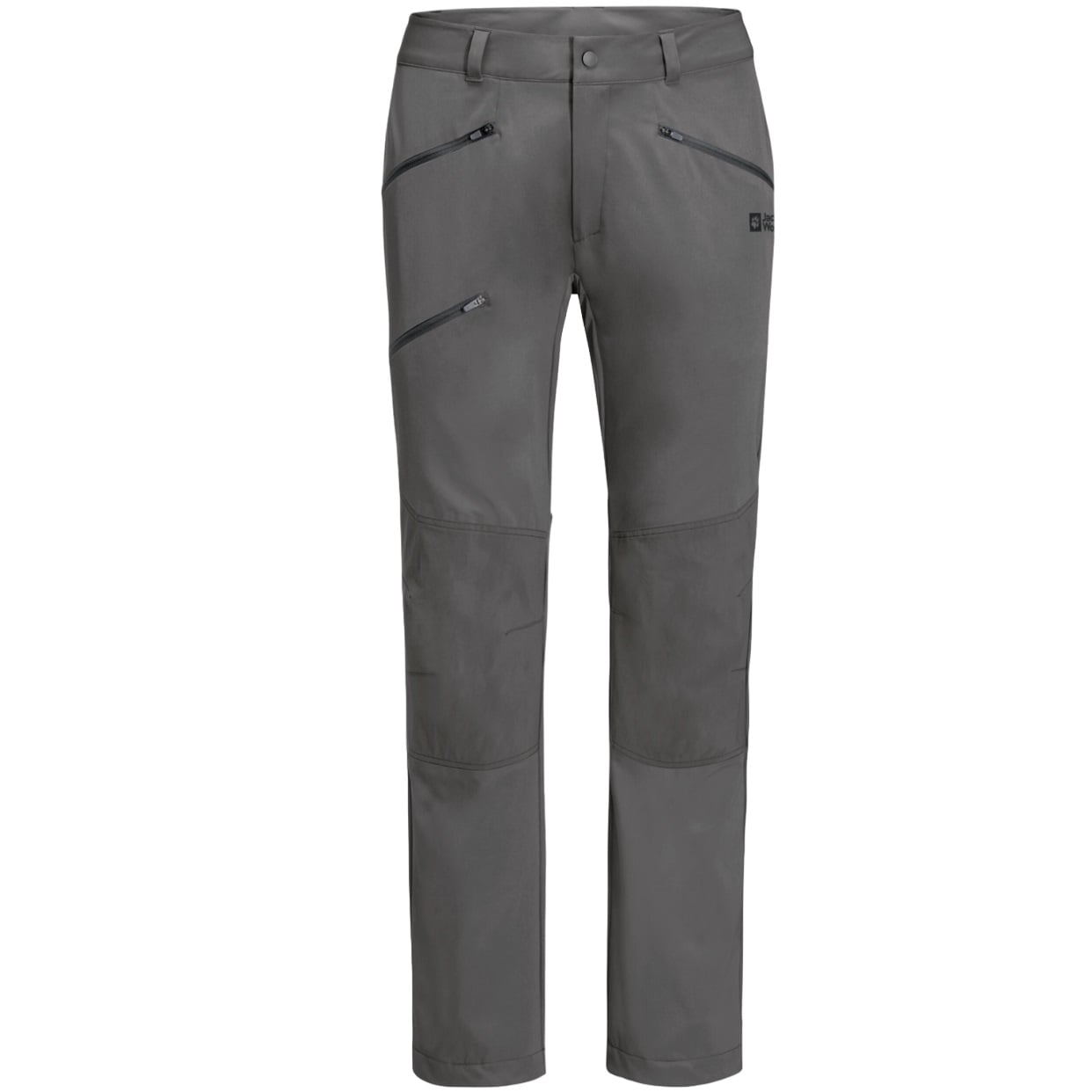Pantaloni trekking barbati Jack Wolfskin Hiking Alpine-Gri-48