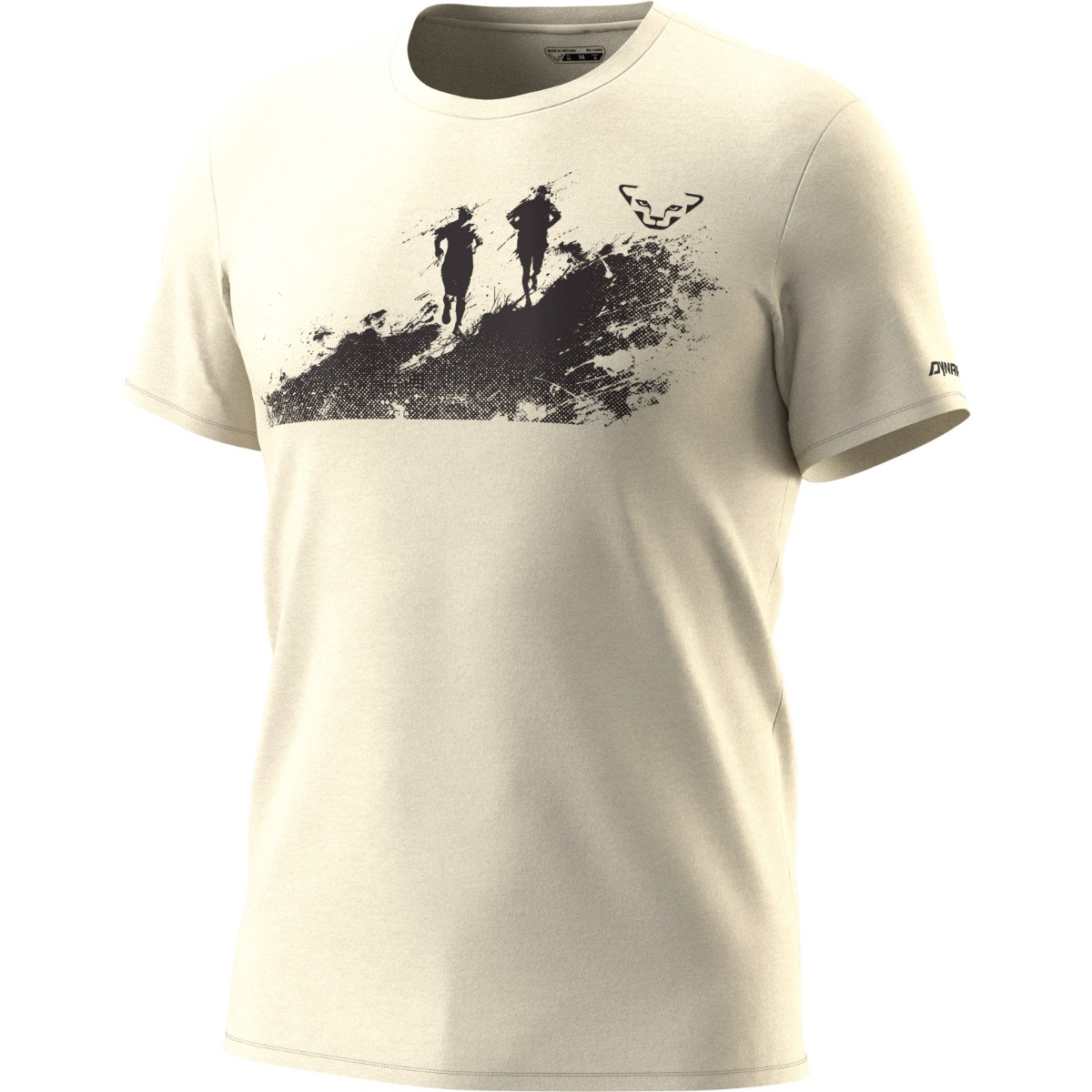Tricou barbati Dynafit Graphic Cotton-Bej/Negru-46/S