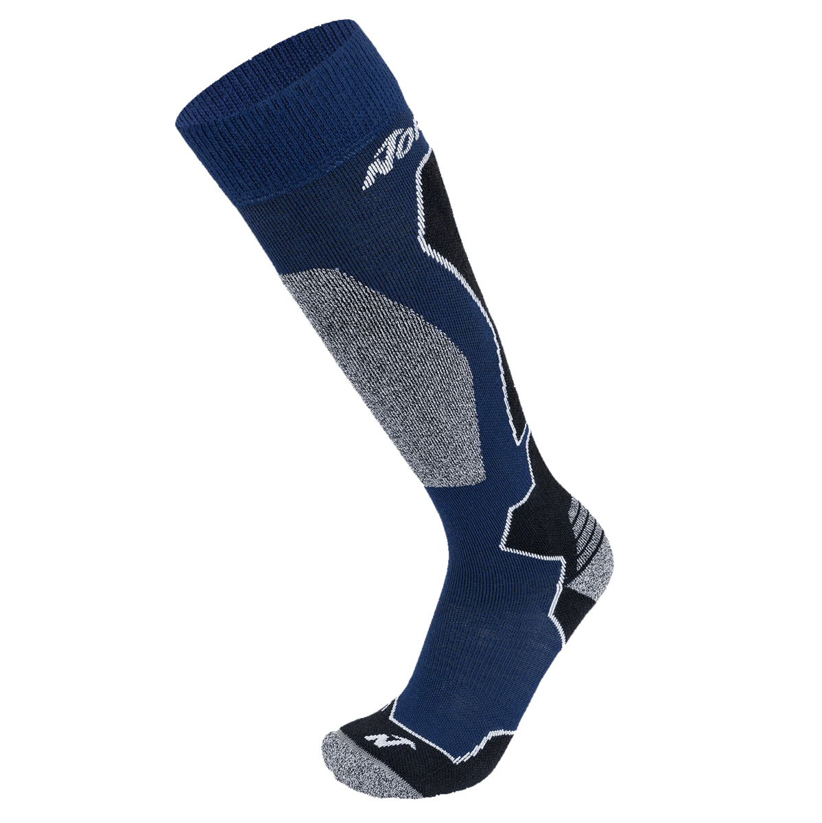 Sosete schi merino barbati Nordica High Performance-Albastru/Negru/Gri-45-47