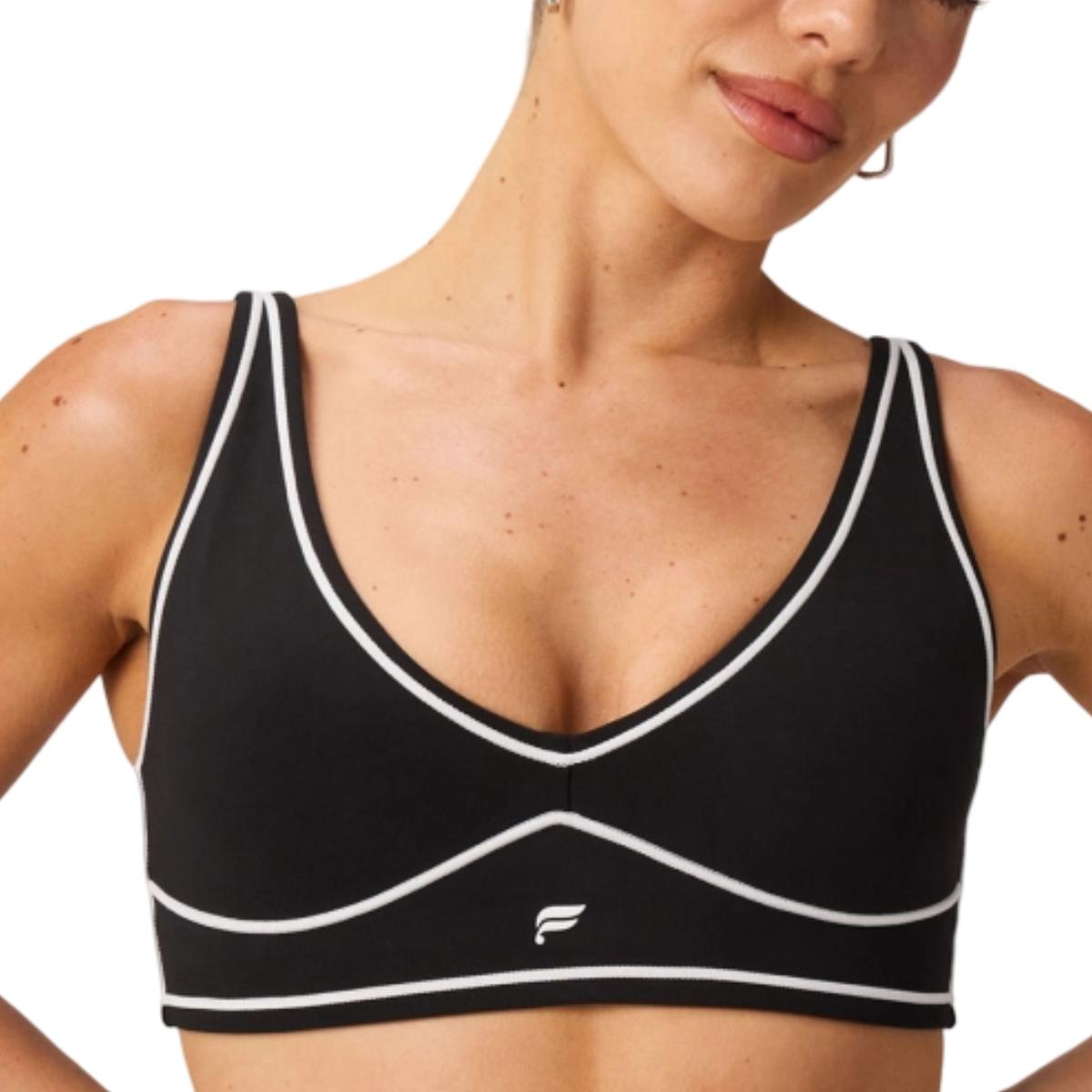 Bustiera dama Fabletics Pureluxe Longline Low Impact BA2500
