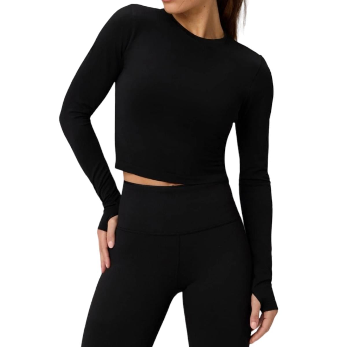 Bluza dama Fabletics Feather Tech+-Negru-XS