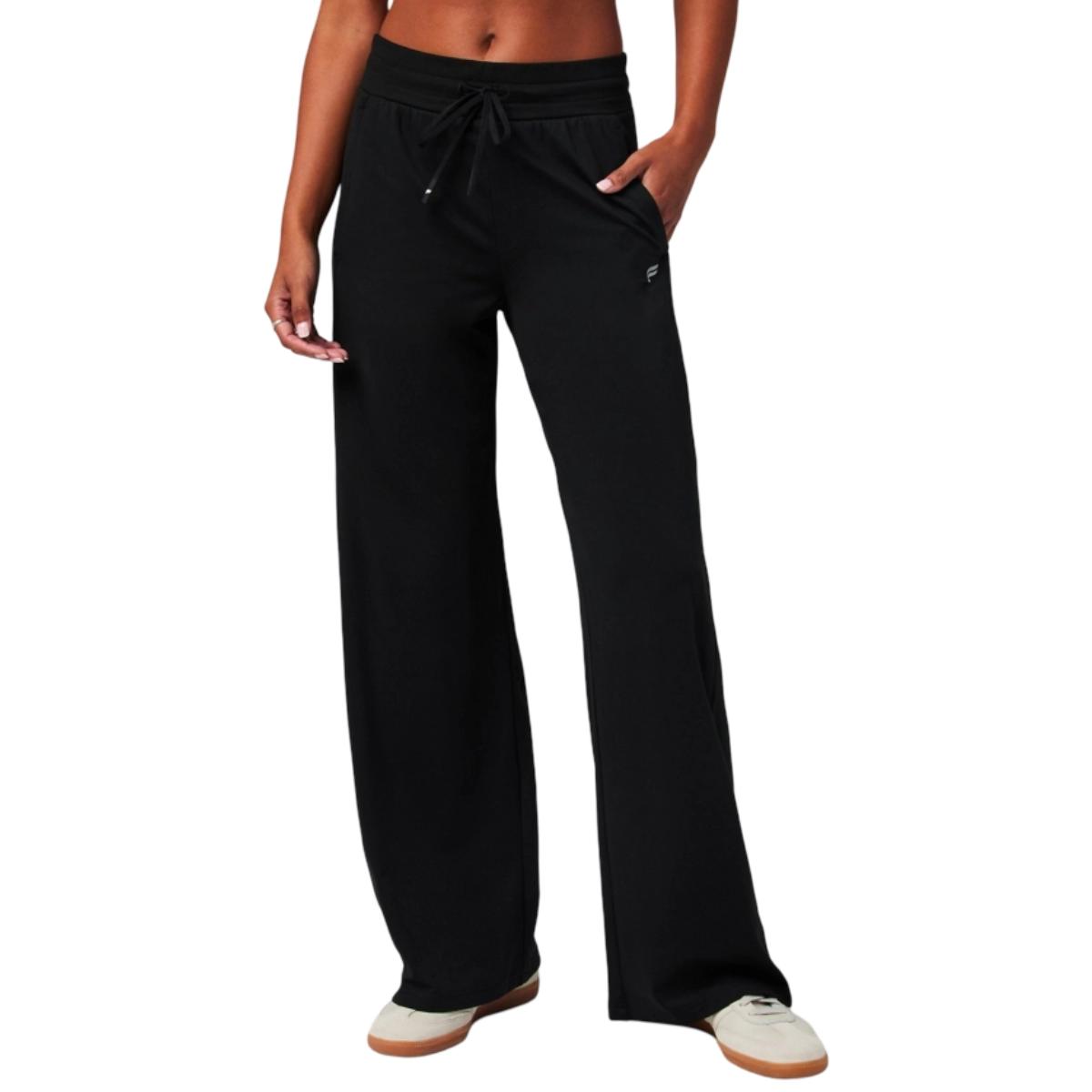 Pantaloni dama Fabletics Cloud Jersey-Negru-XS