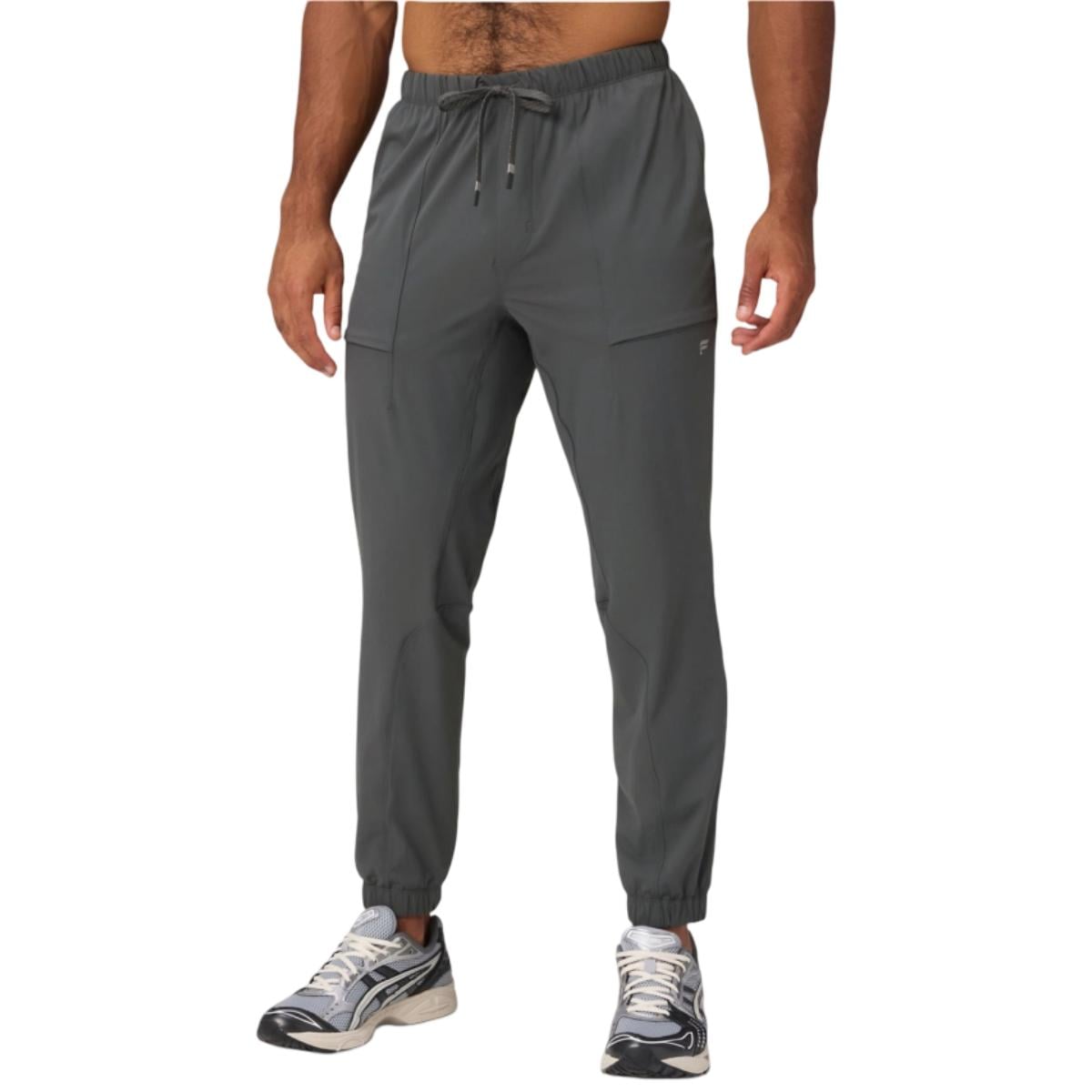 Pantaloni barbati Fabletics The One Jogger-Gri-S