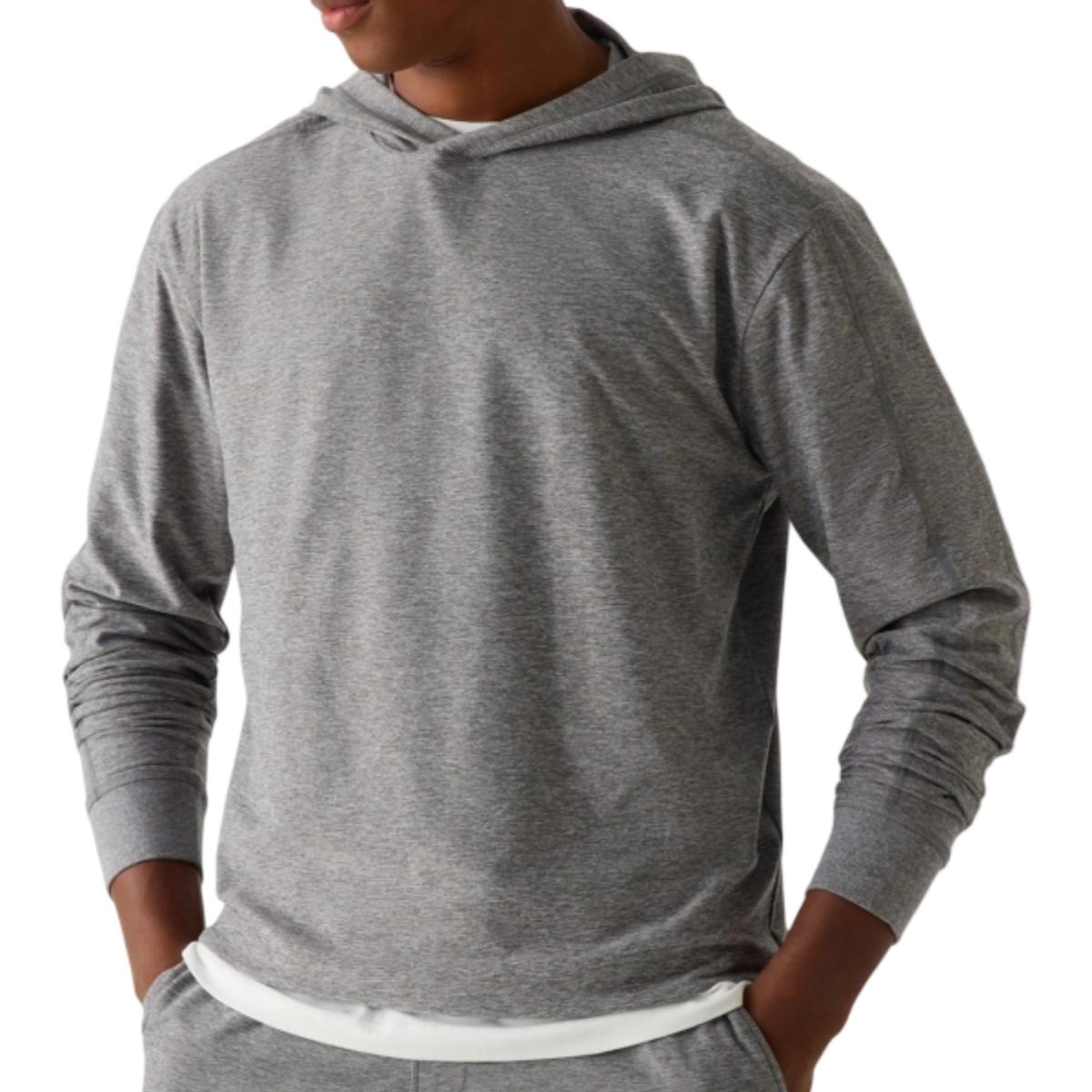 Hanorac barbati Fabletics The Cloud Jersey-Gri-M