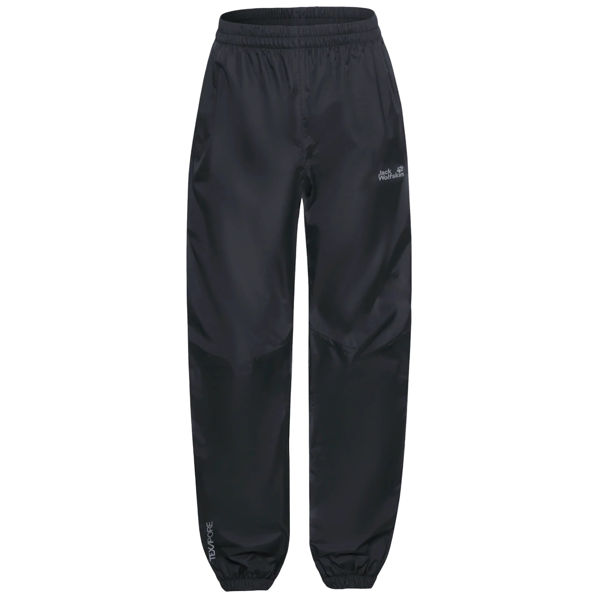 Pantaloni copii Jack Wolfskin Rainy Days FW 2026-Negru-116