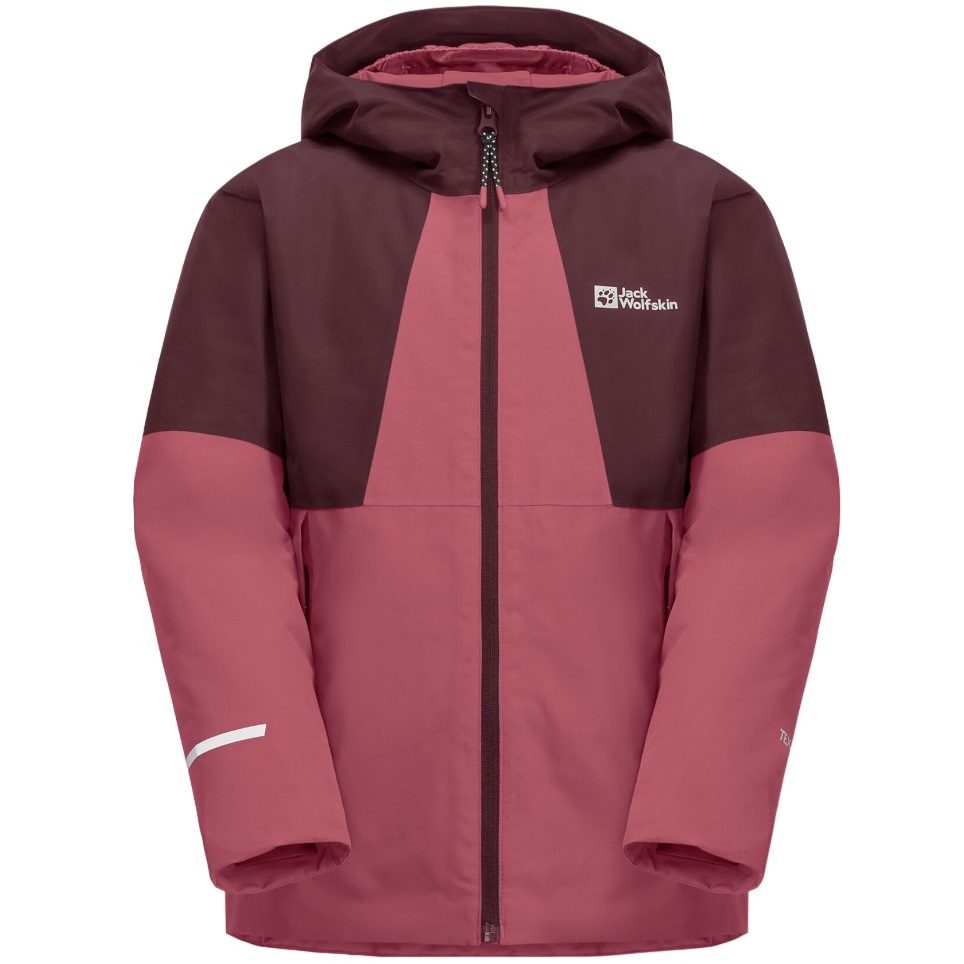 Jacheta copii Jack Wolfskin Actamic 2l Ins-Grena/Roz-128