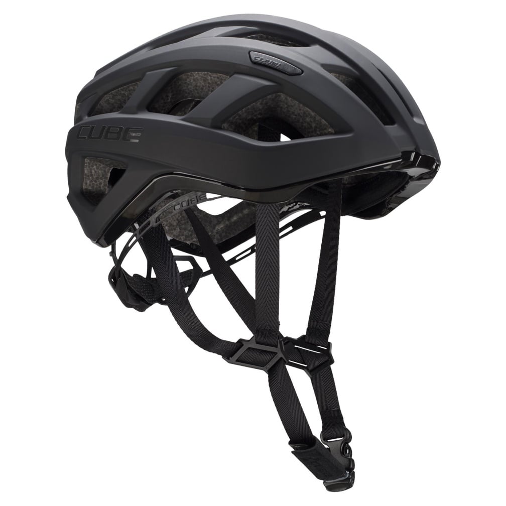 Casca Cube Road Race Black S (49-55Cm)