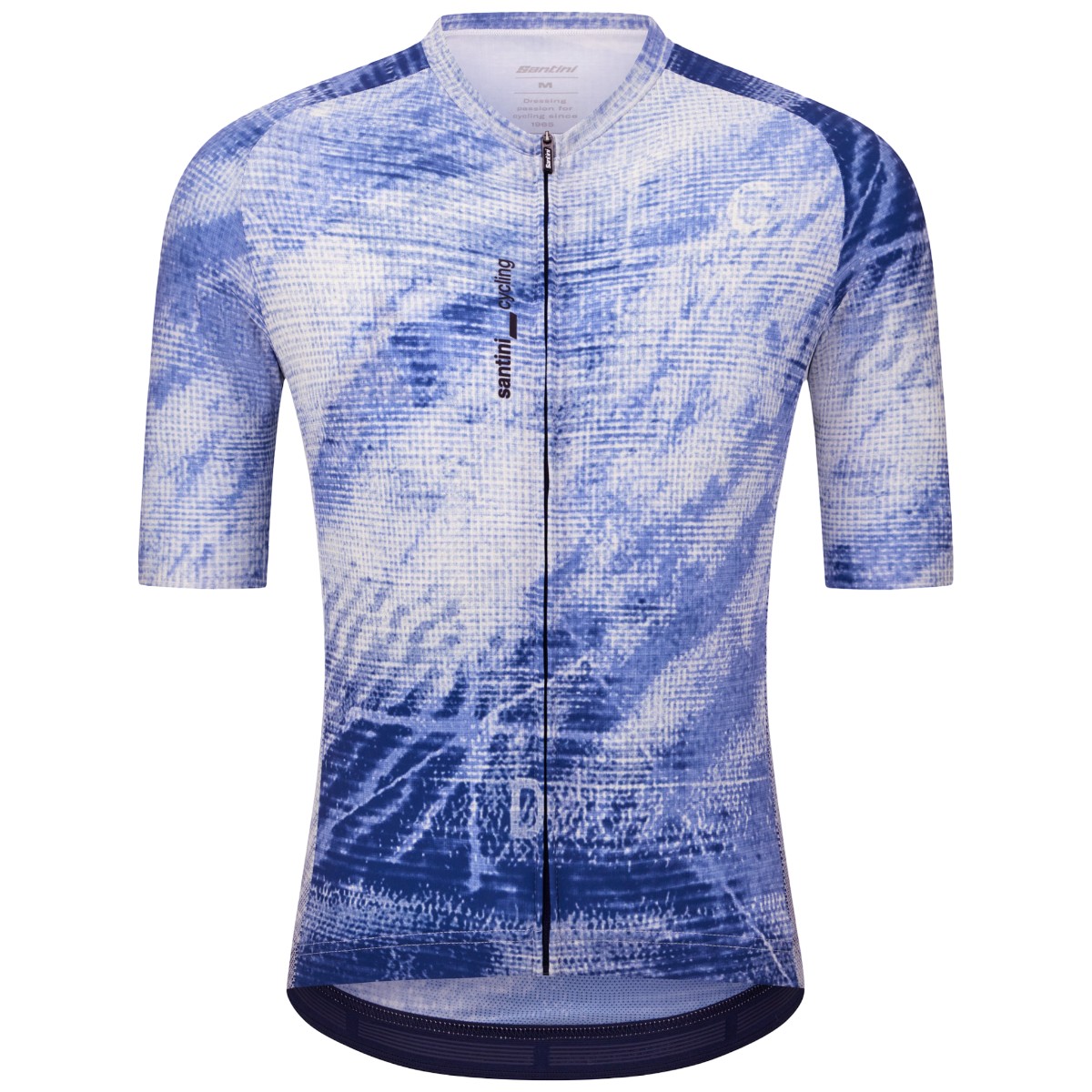 Tricou ciclism Santini Motion SS 2026-Albastru-S
