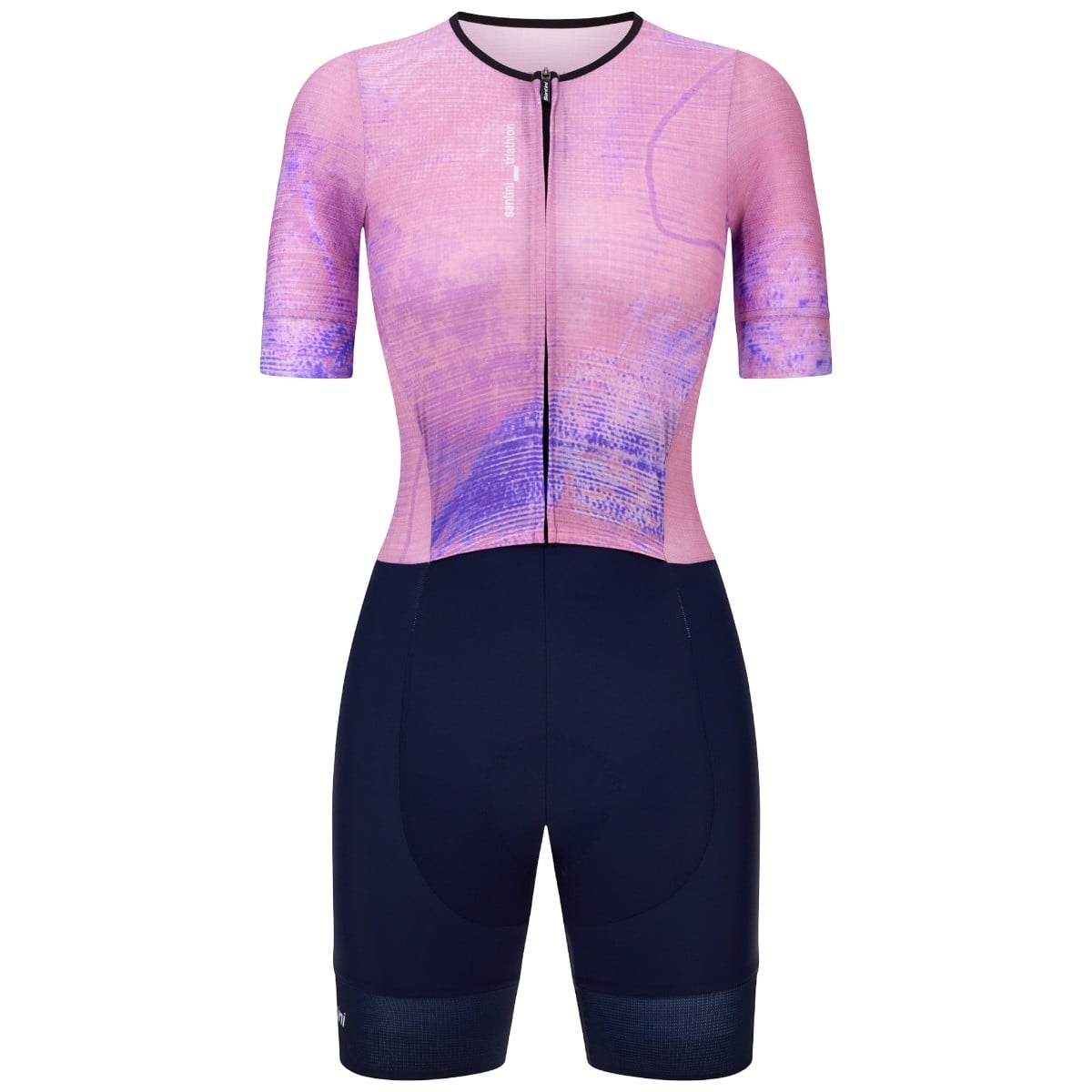 Costum triatlon dama Santini Leaf Motion SS 2026