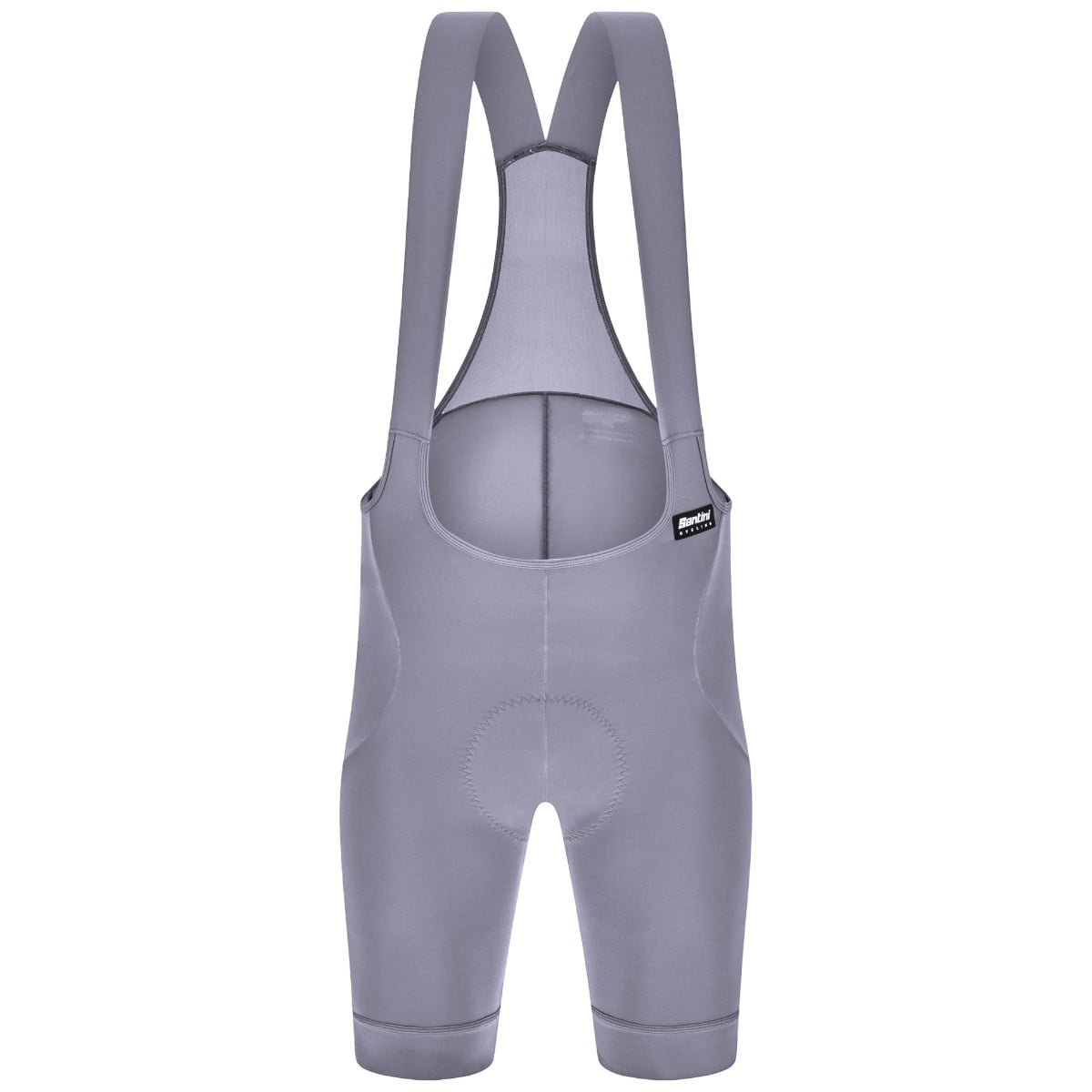 Pantaloni scurti ciclism cu bretele barbati Santini Ready to Ride SS 2026-Gri-M