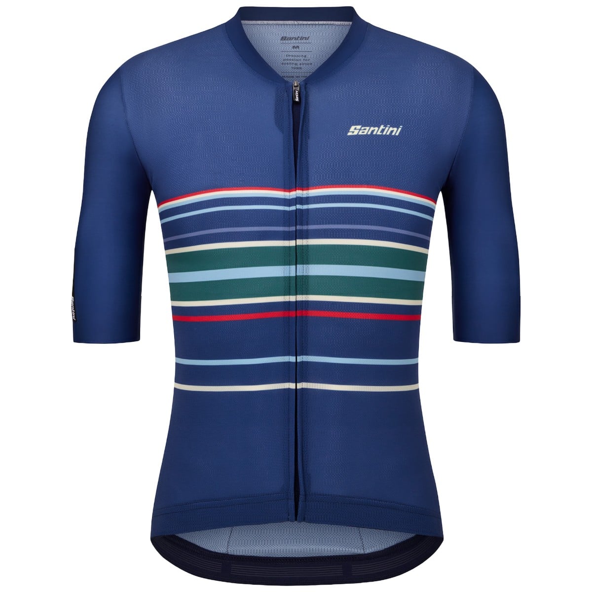 Tricou ciclism Santini Bengal Evo SS 2026-Albastru-S