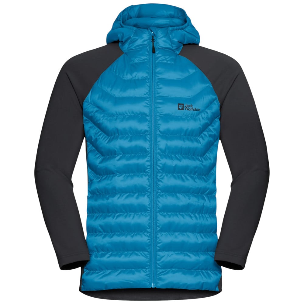 Jacheta trekking barbati Jack Wolfskin Routeburn Pro Hybrid FW 2025-Albastru/Negru-S