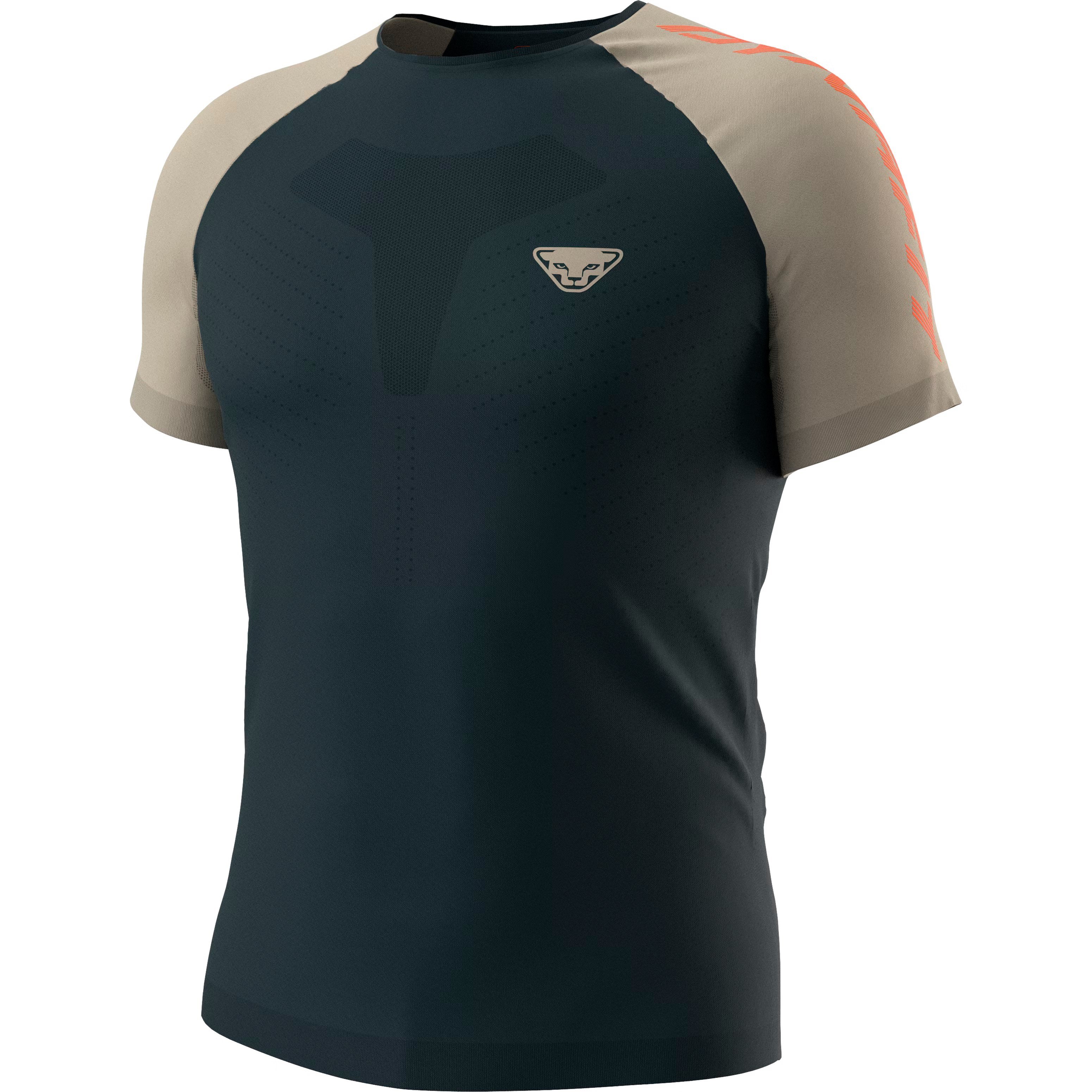 Tricou alergare barbati Dynafit Ultra 3 S-Tech-Kaki/Negru-S/M