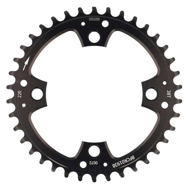 Foaie Angrenaj Kmc 1.9Mm Bcd104 Al7075 Neagra