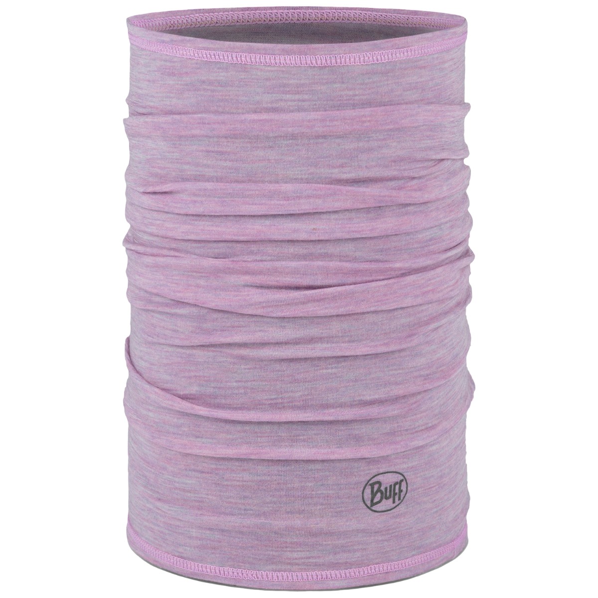 Bandana tubulara multifunctionala Buff Lightweight Merino Solid Pansy