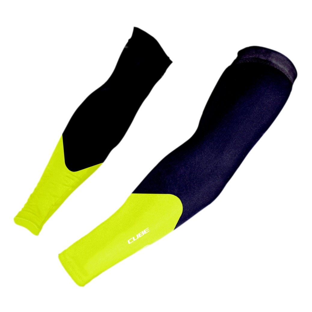 Incalzitoare Brate Cube Arm Warmers Safety Neon Yellow